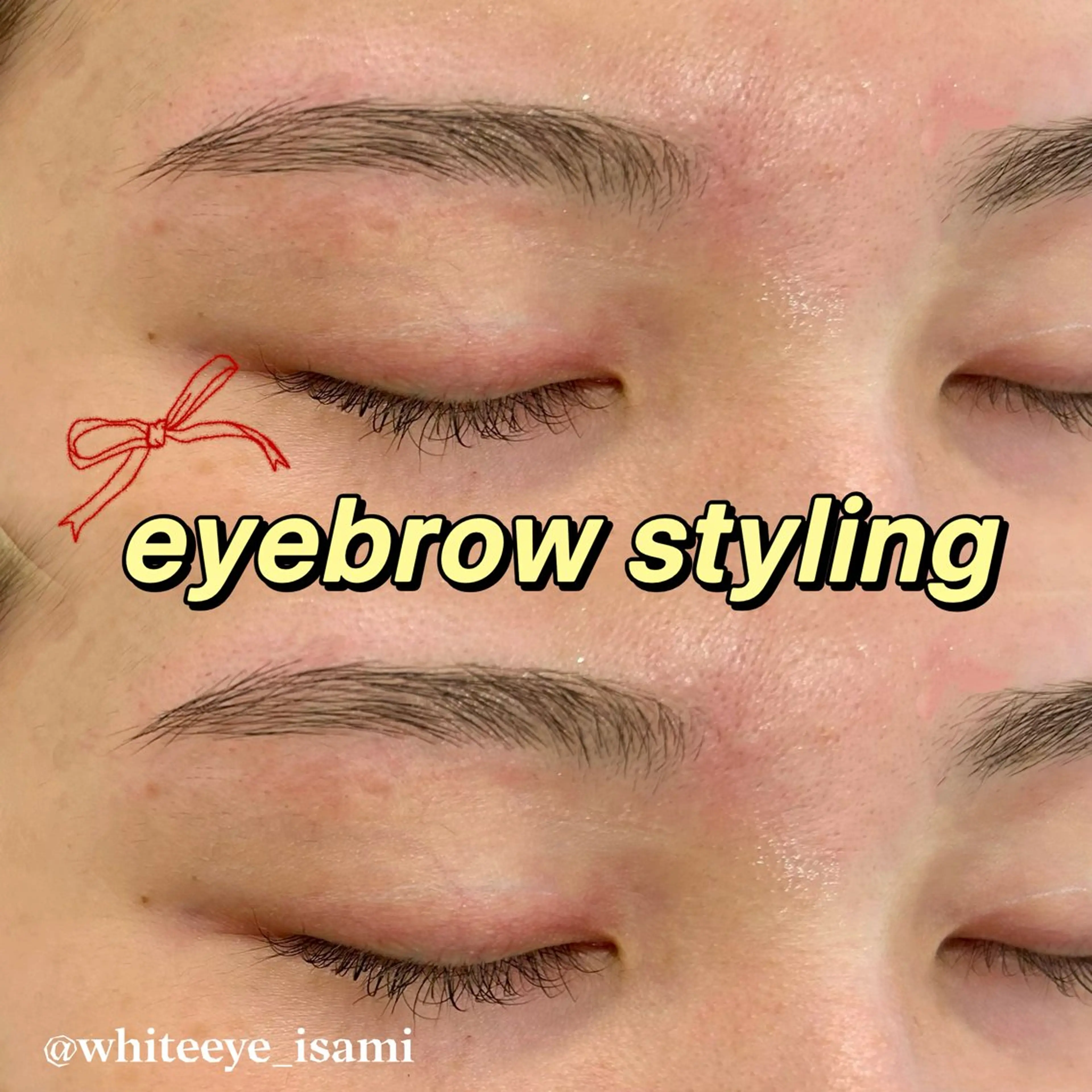 アイブロウ WHITE EYE 堺東/勇 のどかの眉毛・アイブロウイメージ