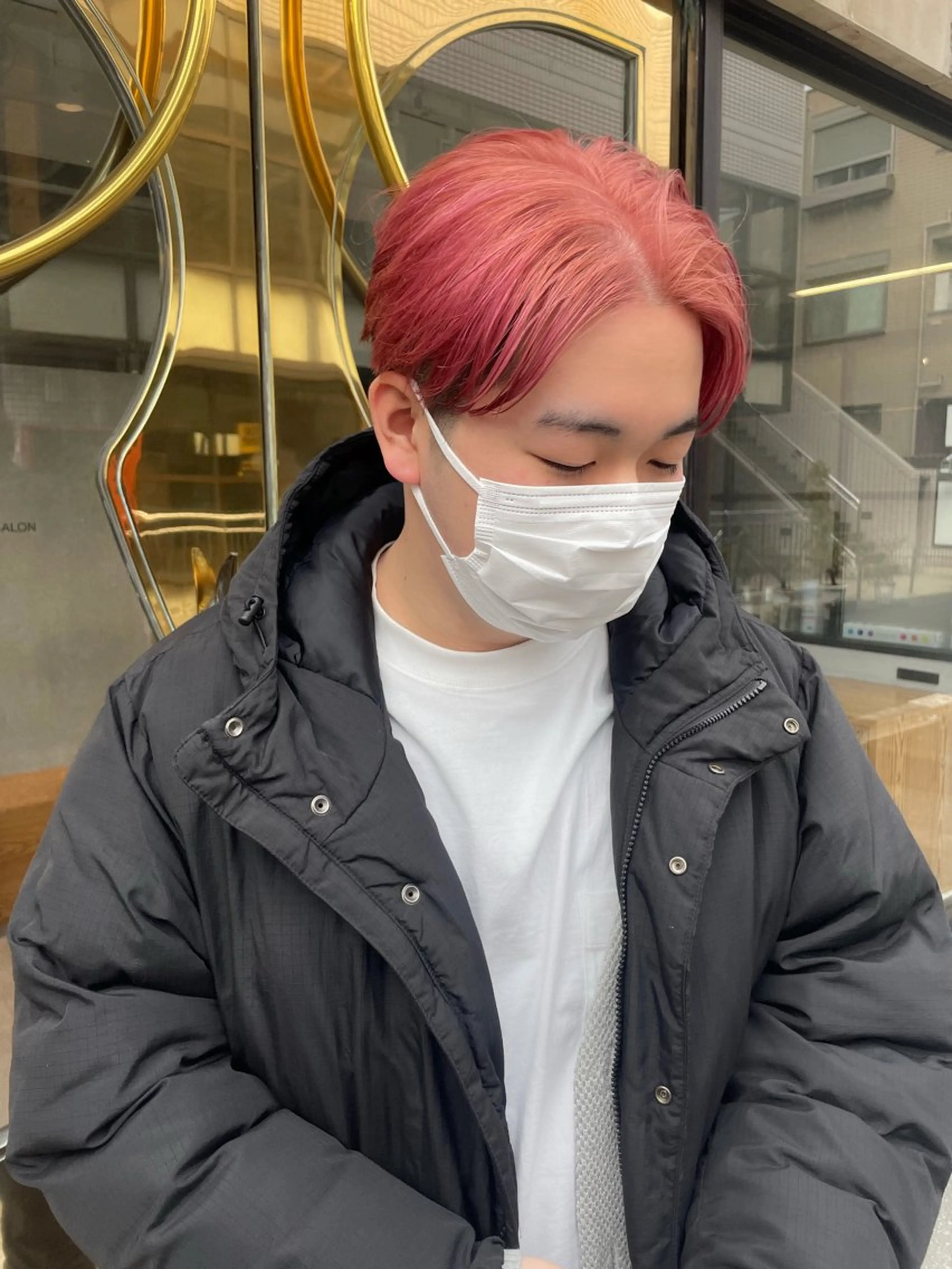 ショート カラー メンズ カット ヘアカラー トリートメント メンズNO.1口コミ 高評価🟡三澤拓海✅のヘアスタイル