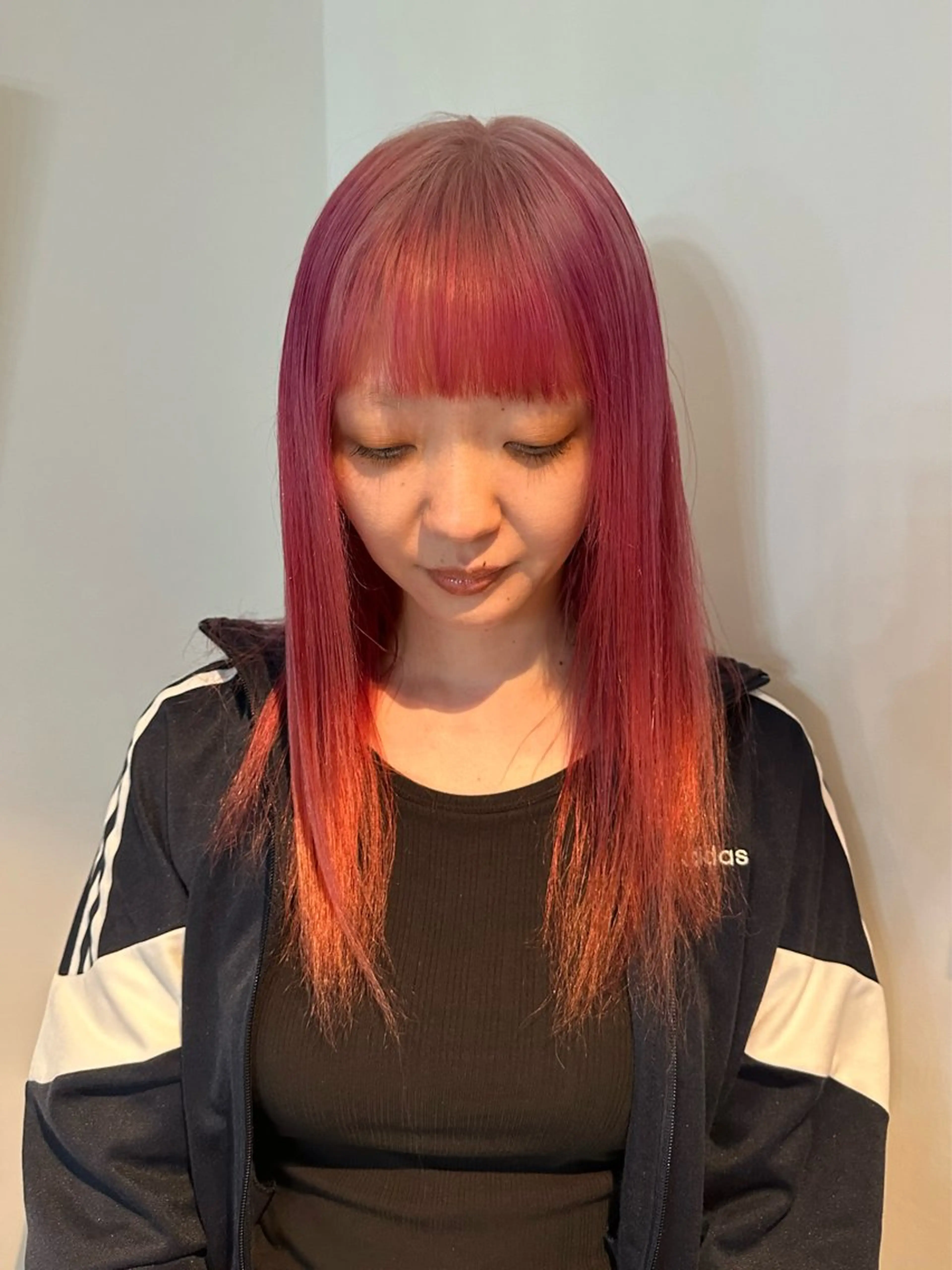 ロング カラー ヘアカラー 🎀オイダイラ モモカ🎀のヘアスタイル