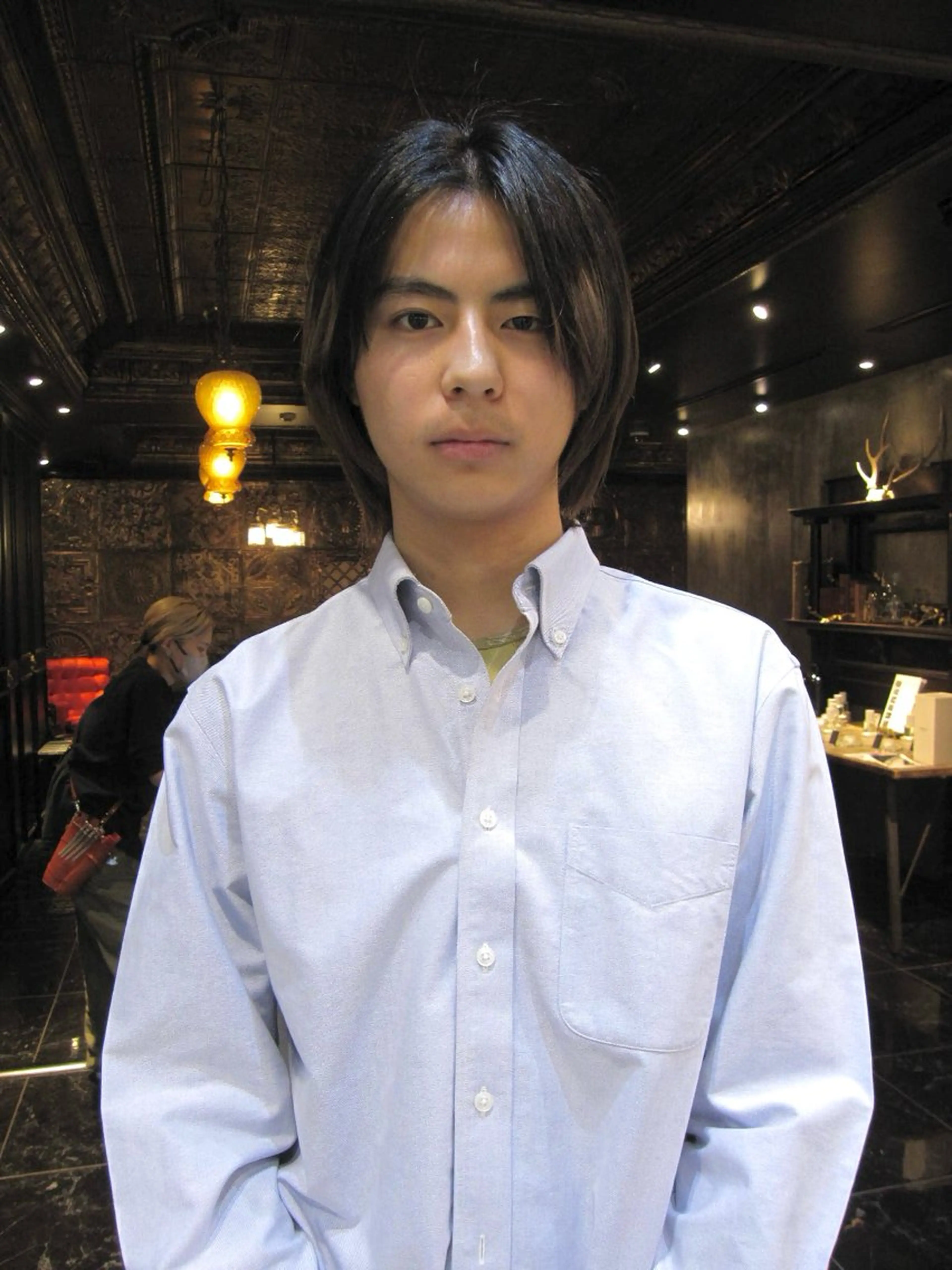 メンズ カット ヘアカラー ルカ/メンズ/ ニュアンスヘアのヘアスタイル