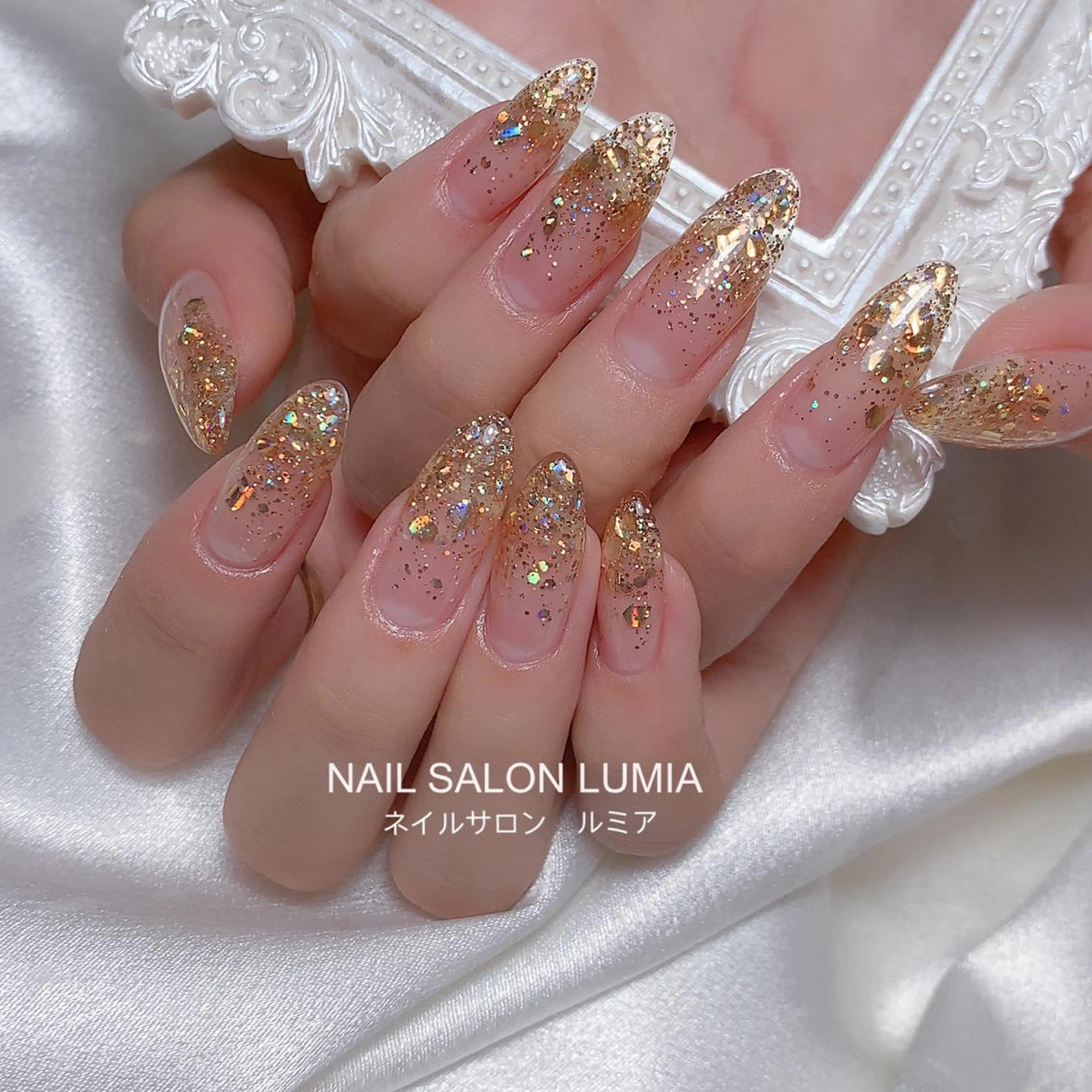 ネイル ハンドネイル ネイルサロン ルミア Lumia 店長のネイルデザイン