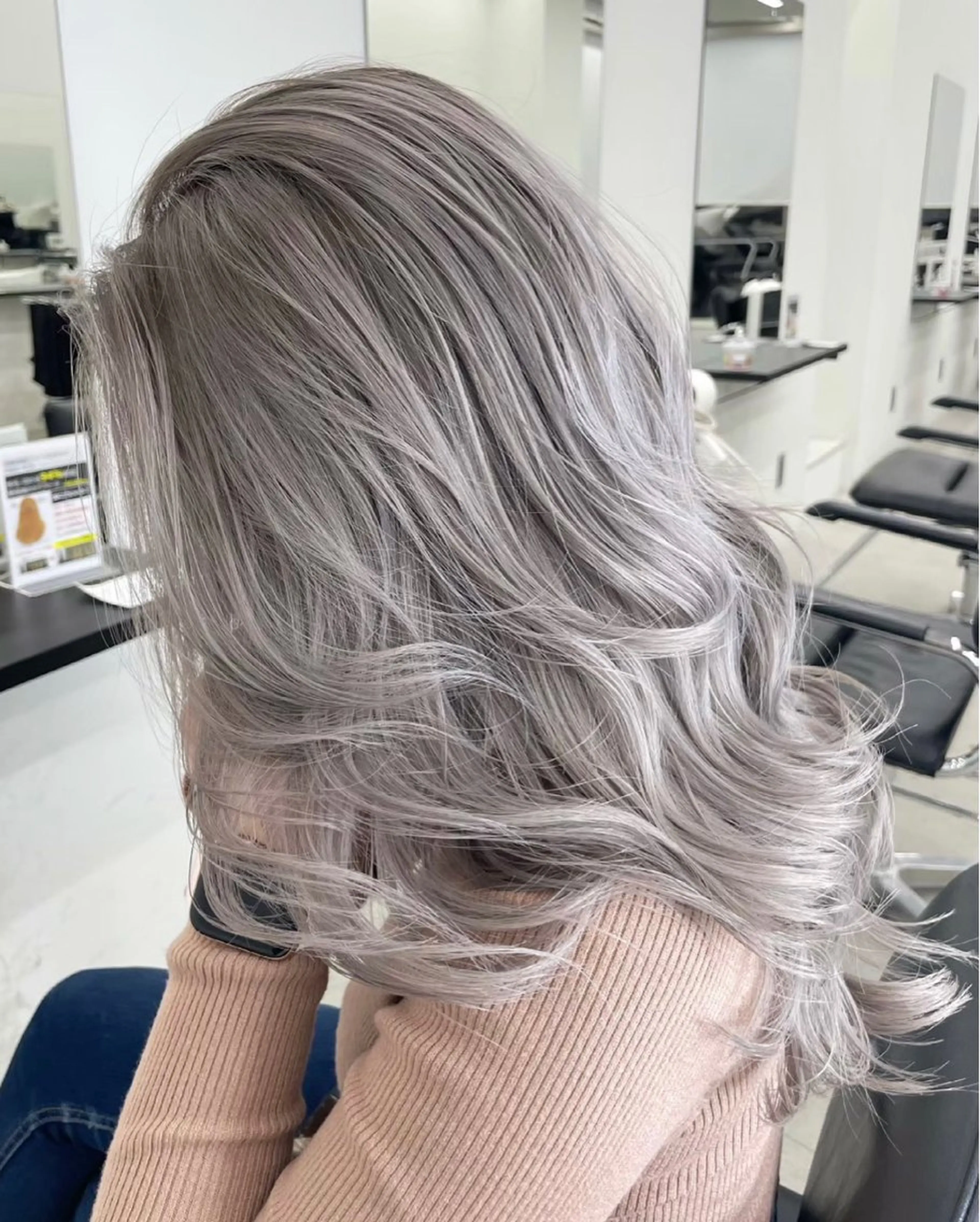 ロング カラー ヘアカラー LINOET名古屋所属・齋藤 梨乃のヘアスタイル