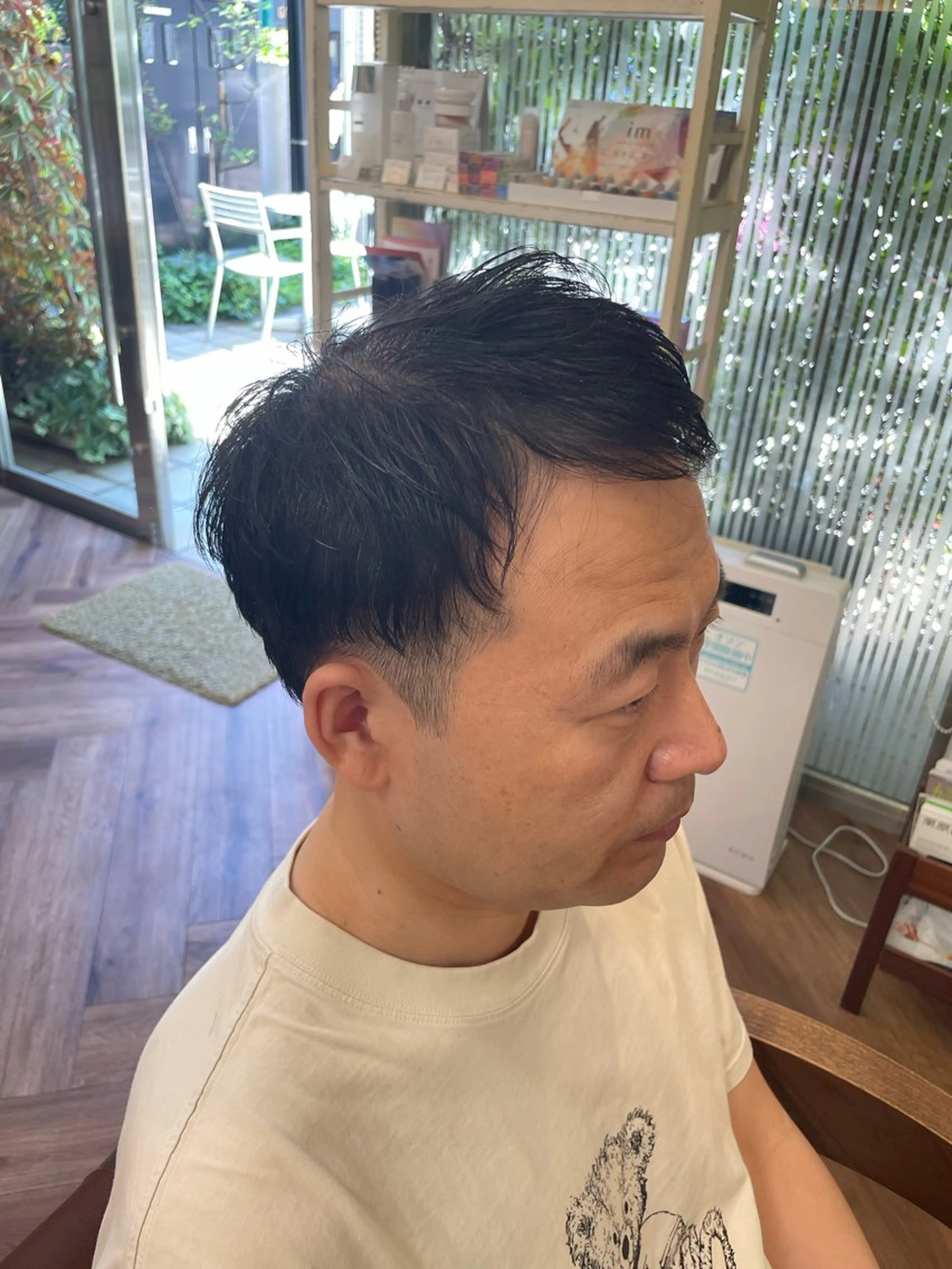 ショート メンズ 刈り上げ hygge　元住吉店所属・望月 千絵のヘアスタイル