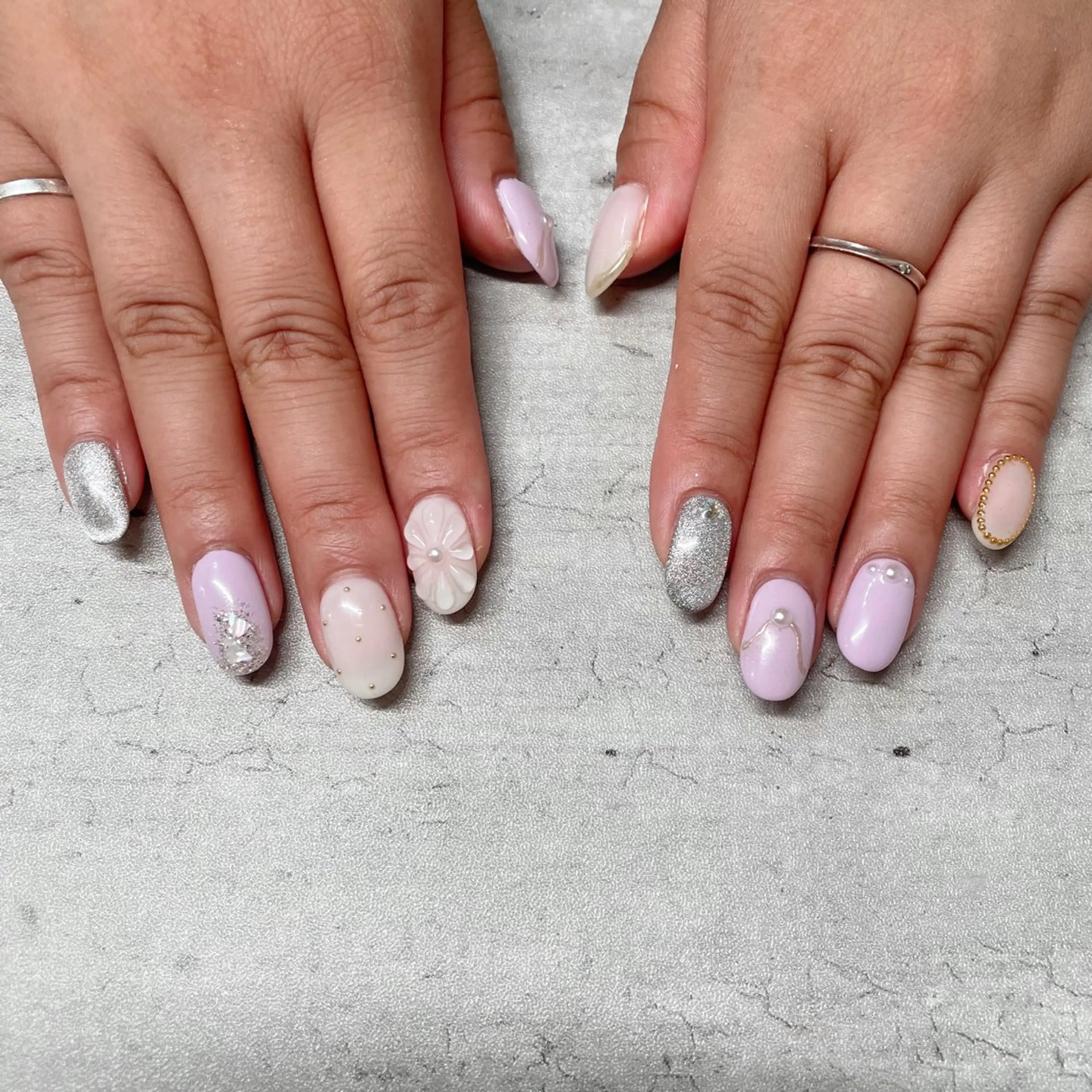 ネイル アートネイル 持ち込み seri joieangeのネイルデザイン