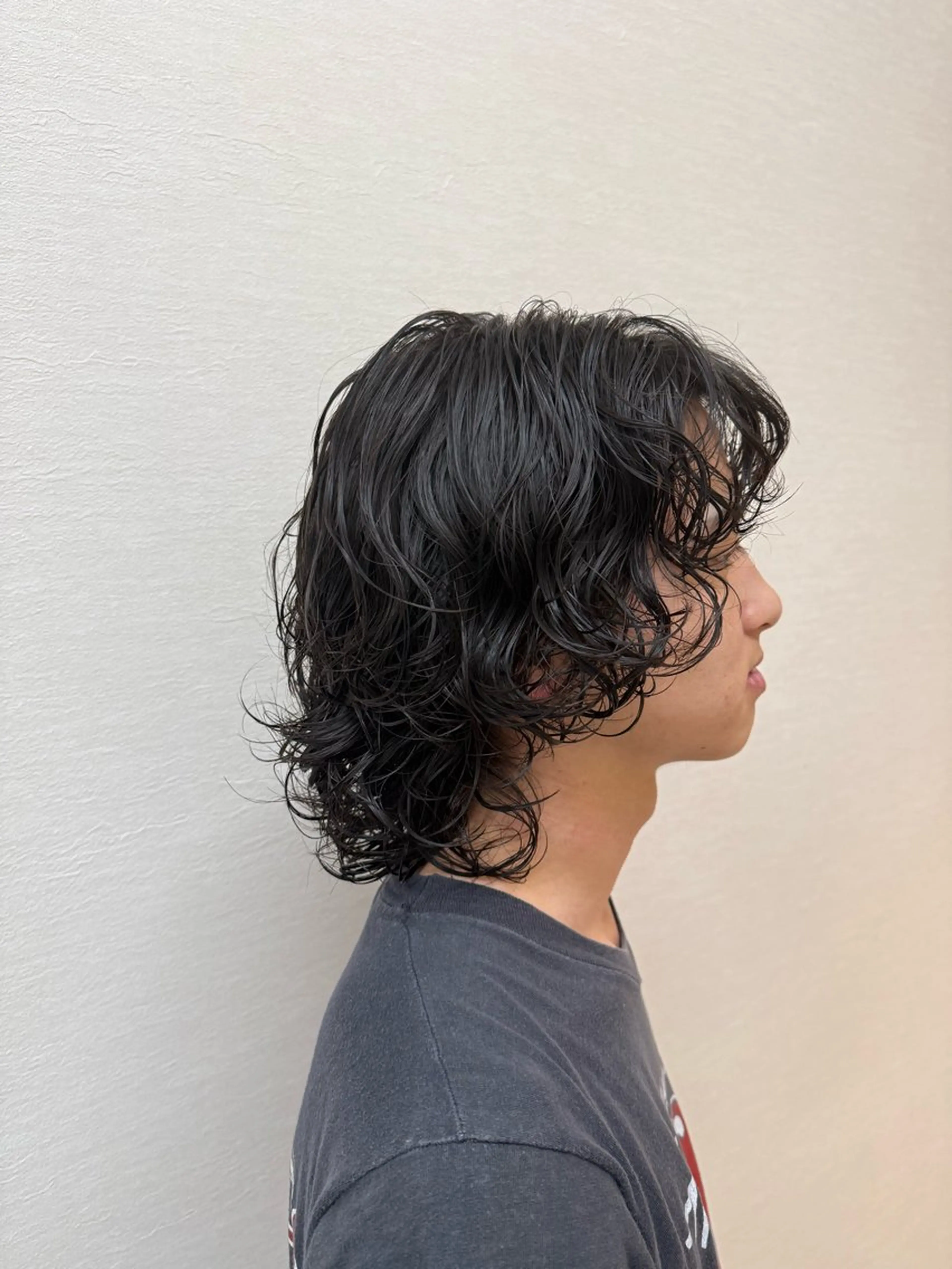 メンズ メンズパーマ パーマ エイト半田所属・大松 菜々実のヘアスタイル