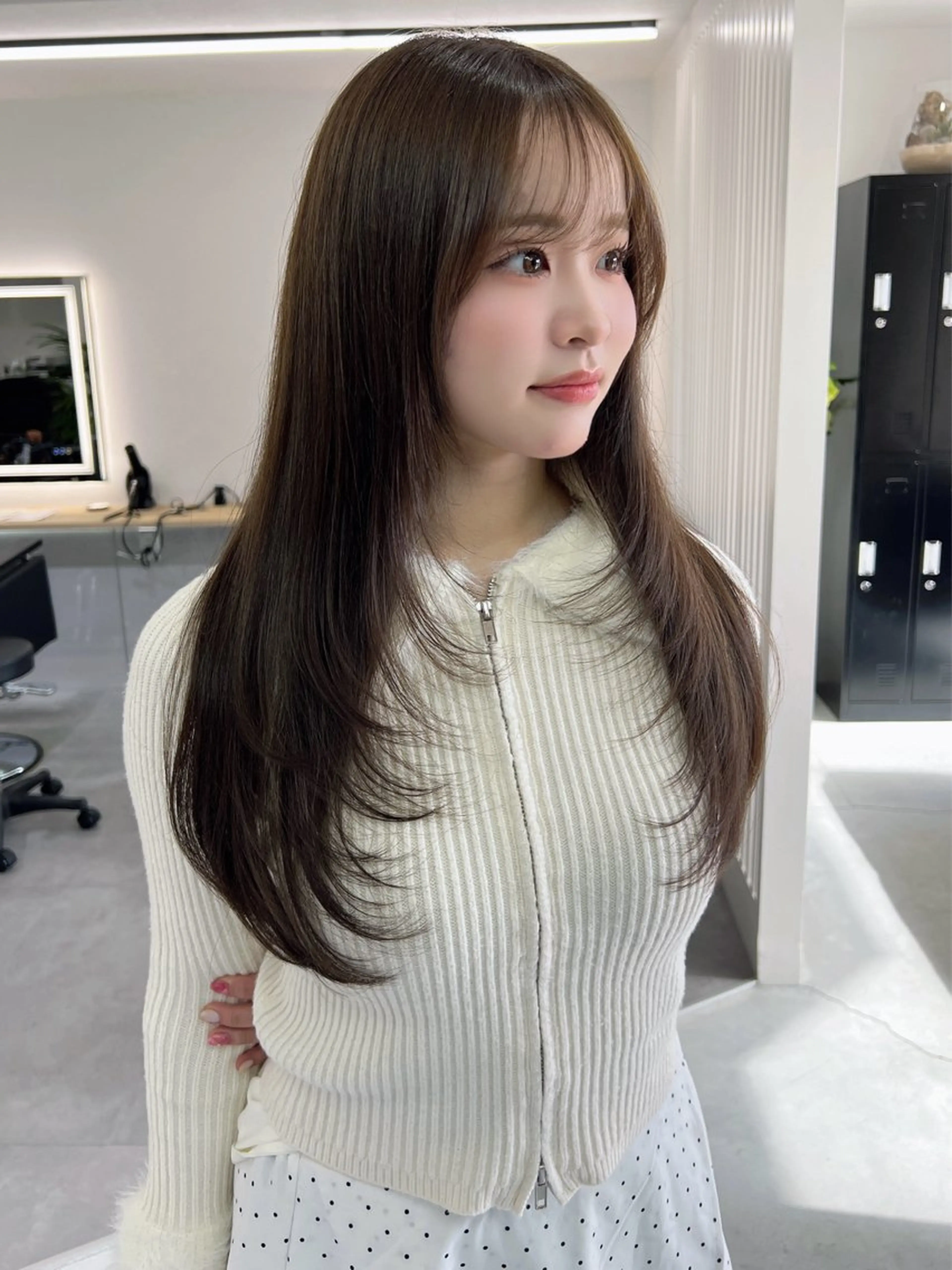 ロング カット ヘアカラー トリートメント SOA 髪質改善 京都三条河原町 【ソア】所属・レイヤー/髪質改善 SOA大槻 純也のヘアスタイル