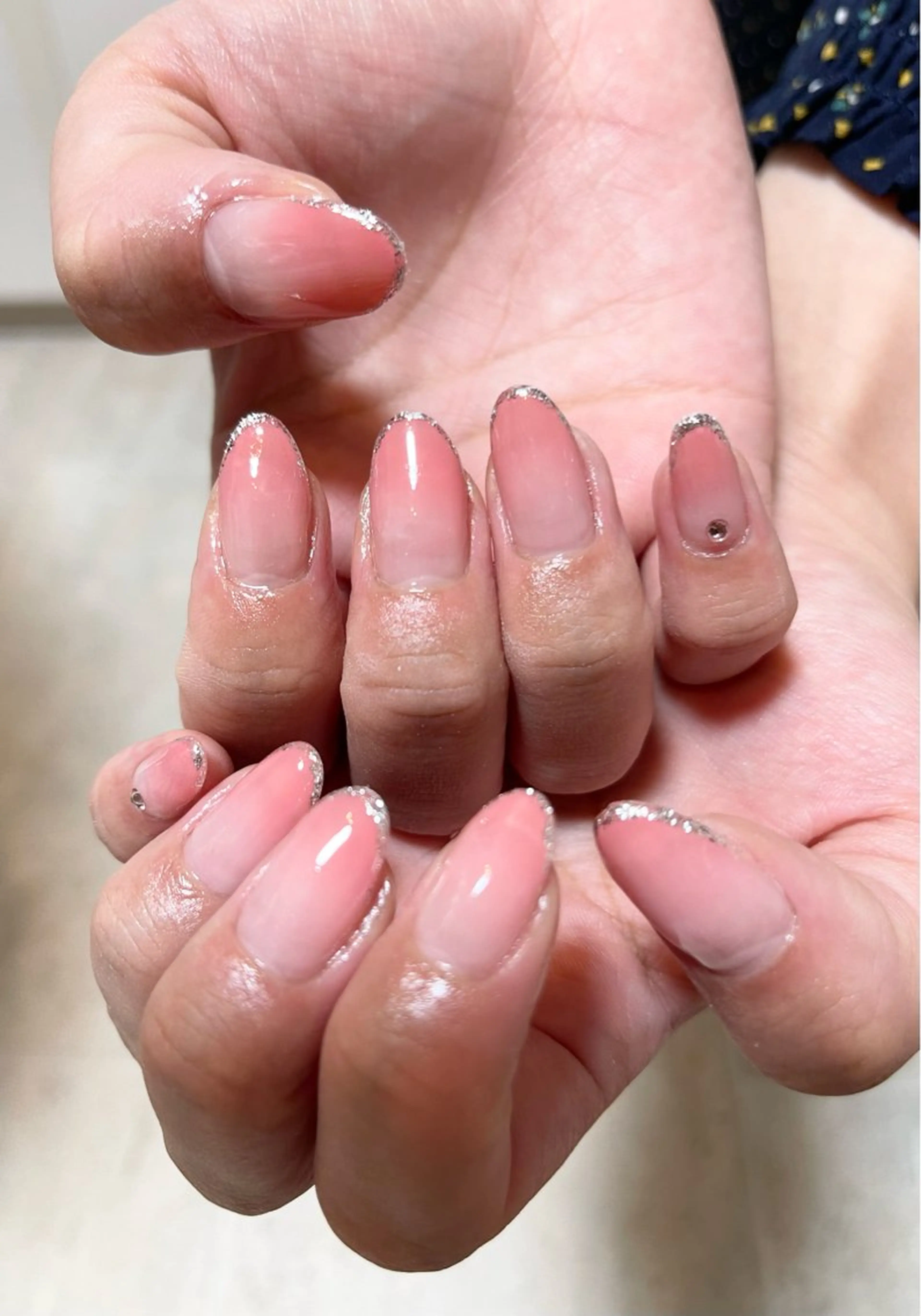 ネイル ジェルネイル ハンドネイル ハンドケア おうちサロン by maururuのネイルデザイン