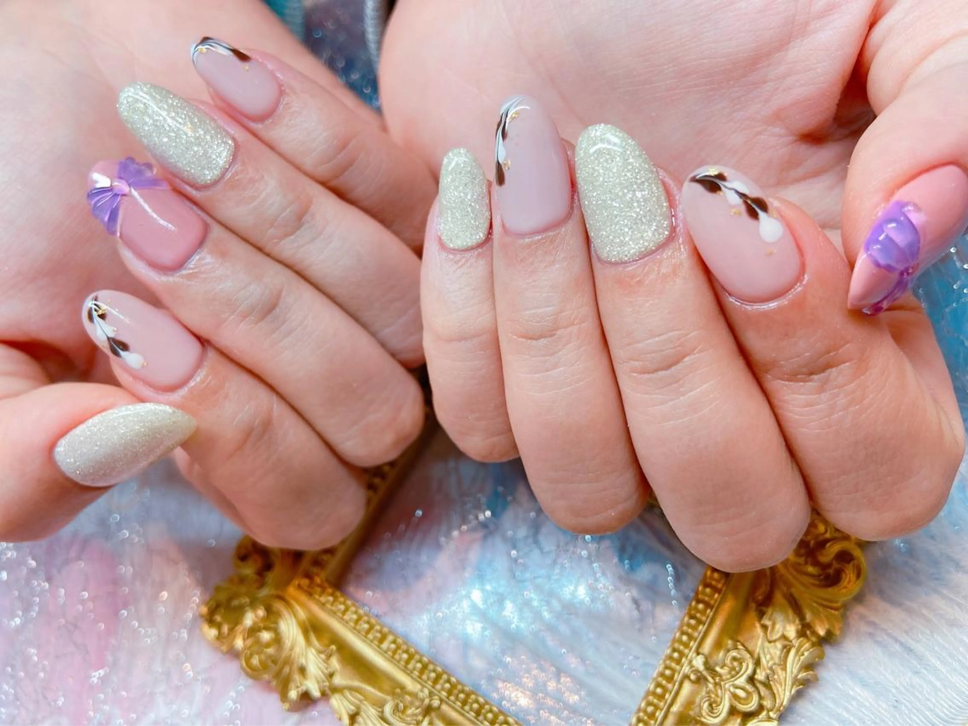 ネイル 長さだし専門店 M2　rikaのネイルデザイン