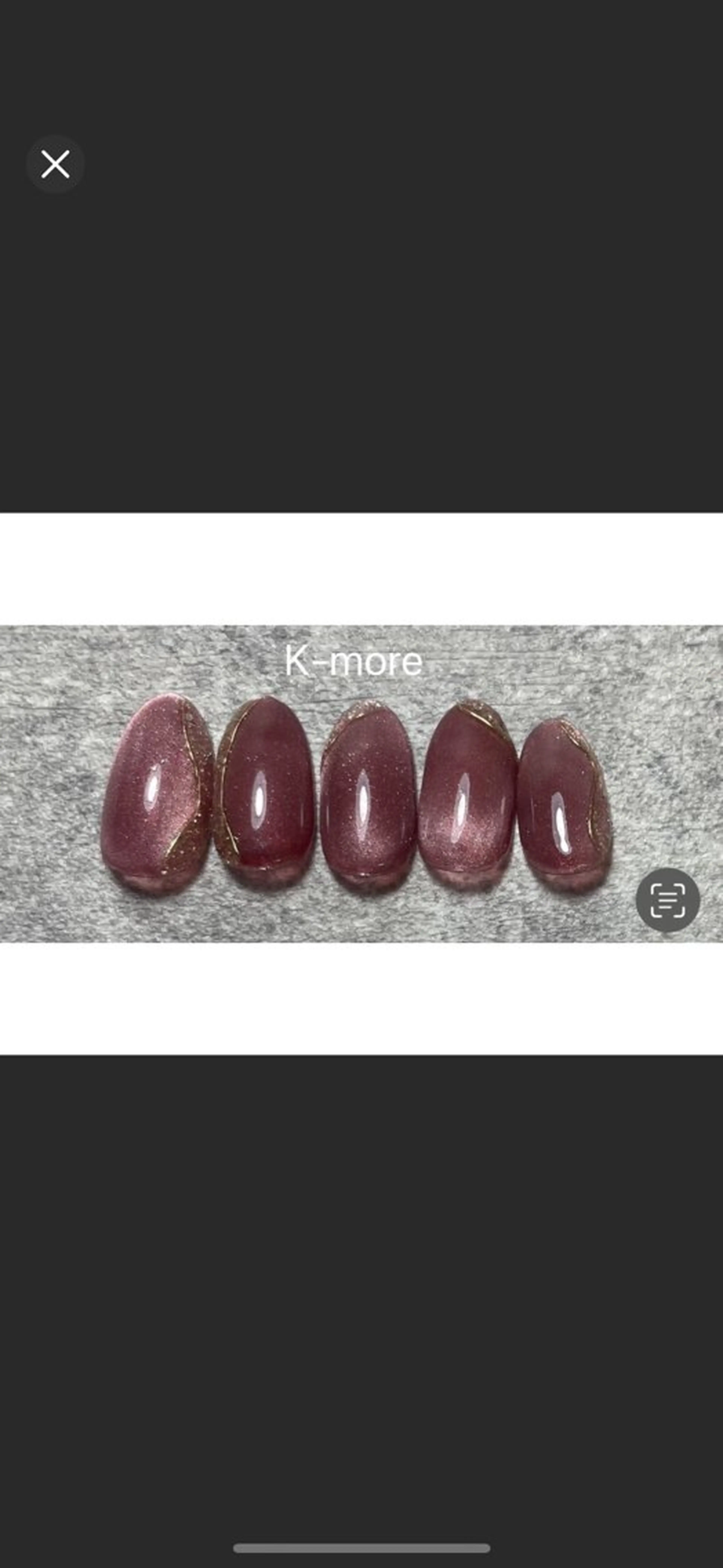 ミディアム K-more（ケーモア）知立店所属・K-more知立店 まなみのネイルデザイン