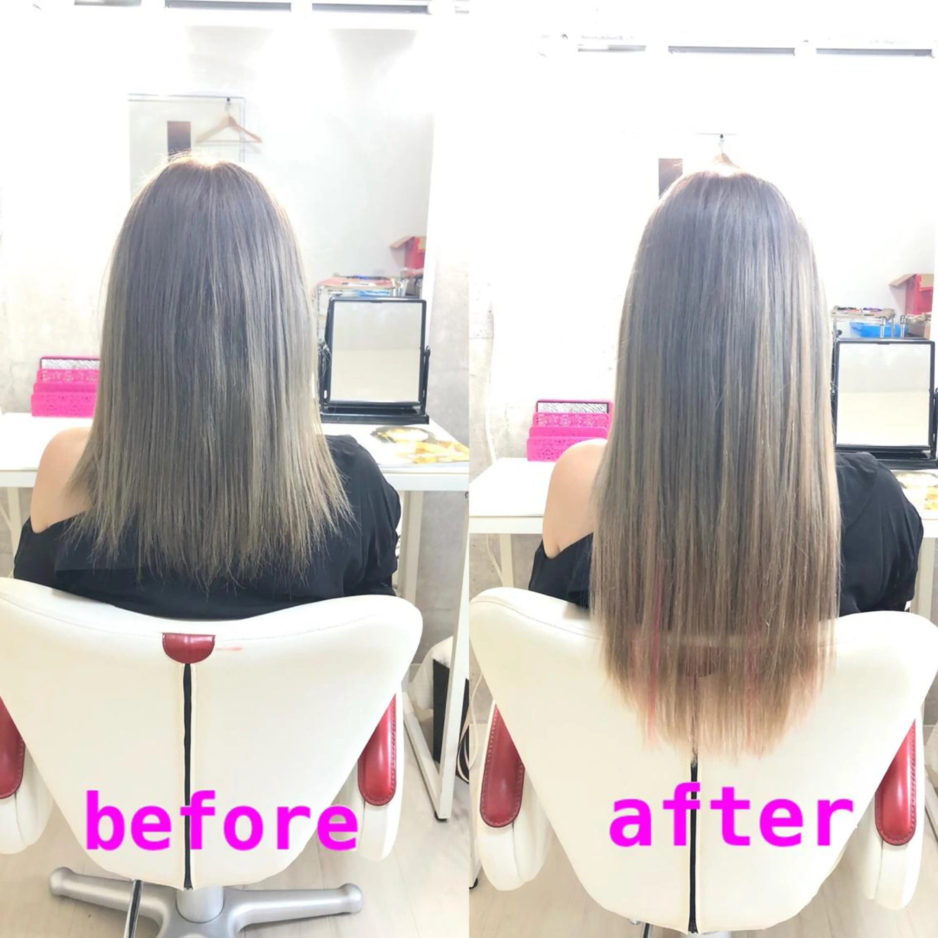 ロング エクステ ドレスアップ心斎橋店所属・🌸ドレスアップ 心斎橋店🌸のヘアスタイル