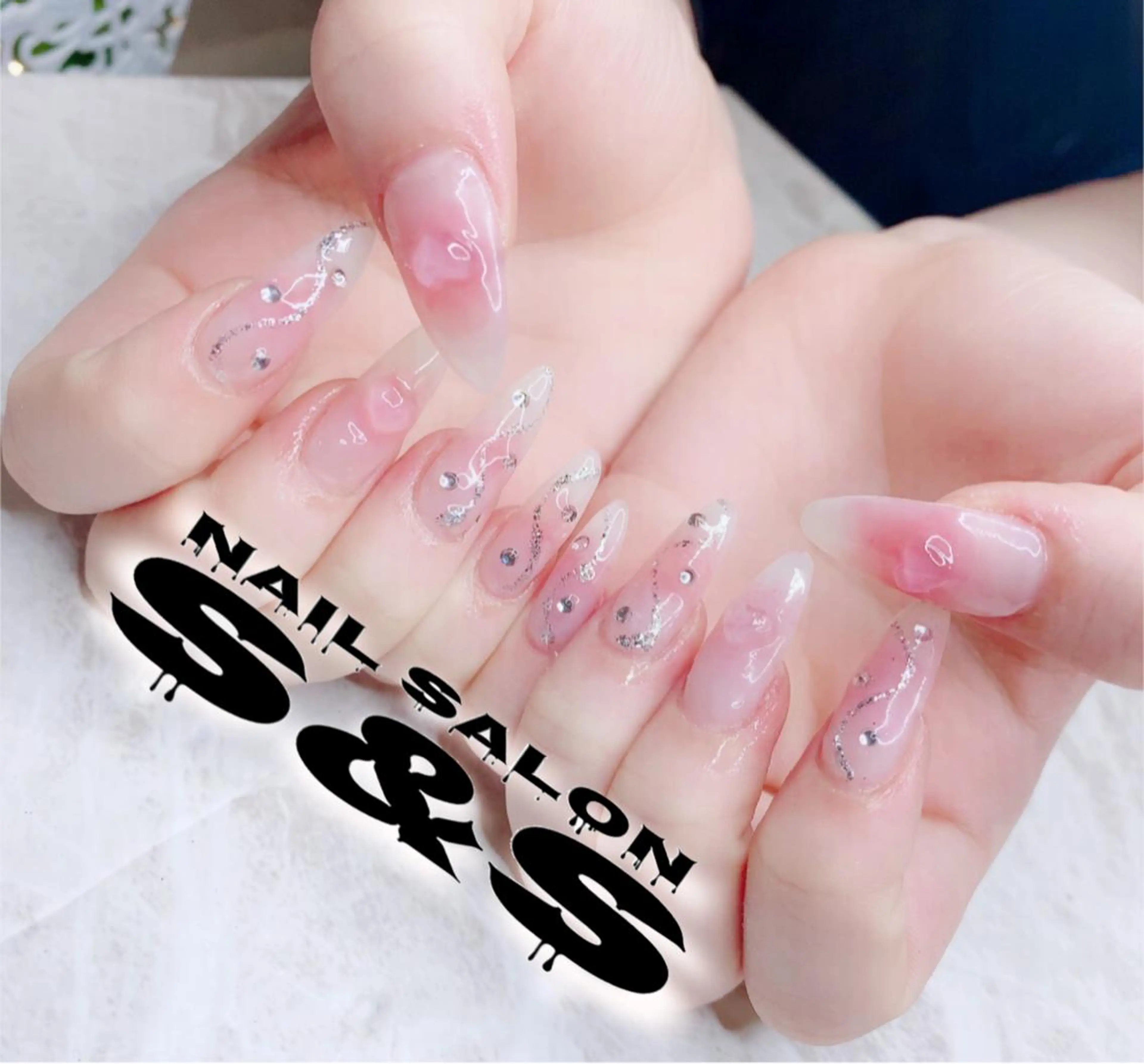 ネイル 長さ出し メンズネイル 持ち込み スカルプネイル S&S 村田小百合のネイルデザイン