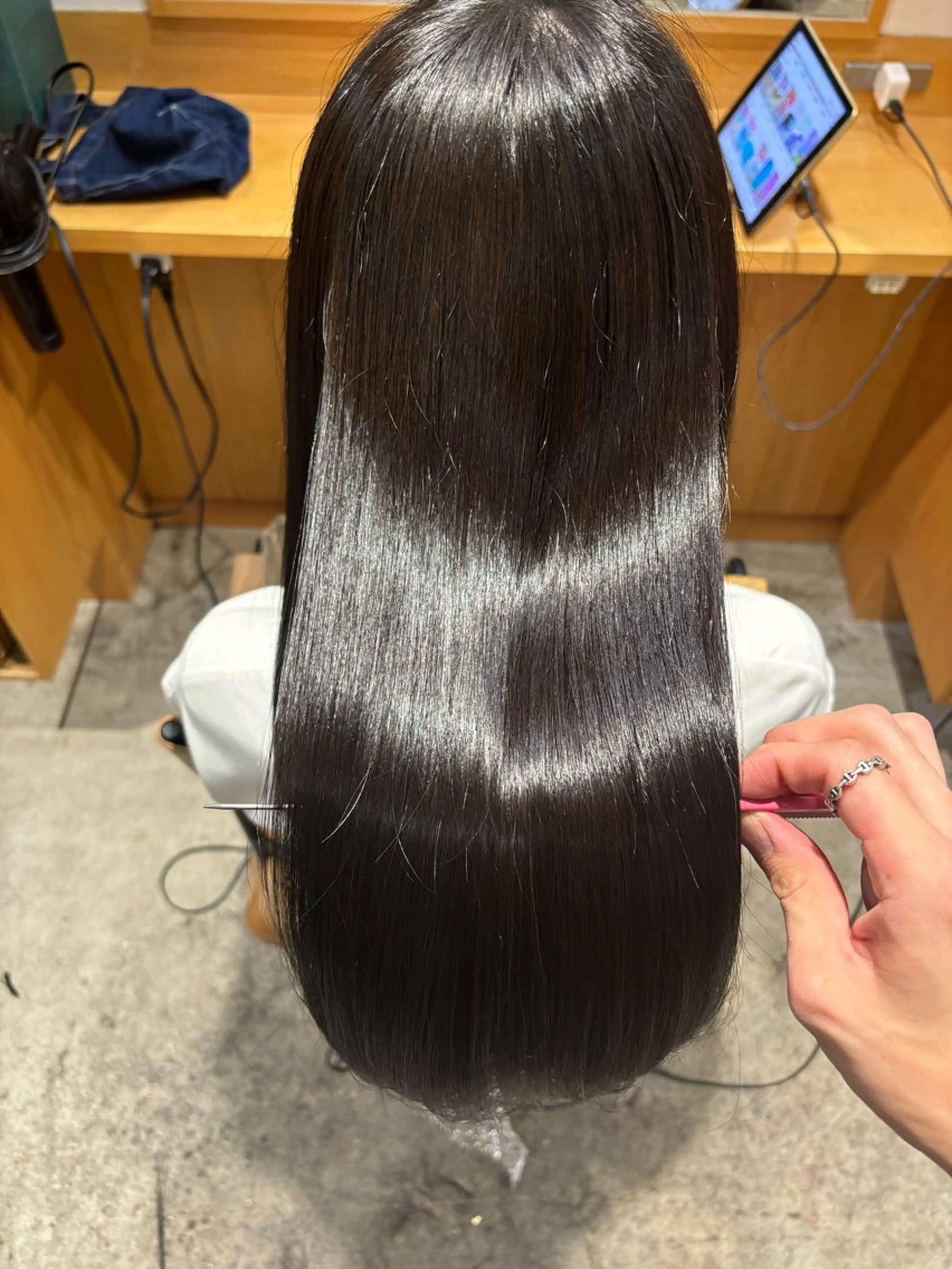 ロング カット ヘアカラー トリートメント 【Amphi Tokyo】宮原のヘアスタイル