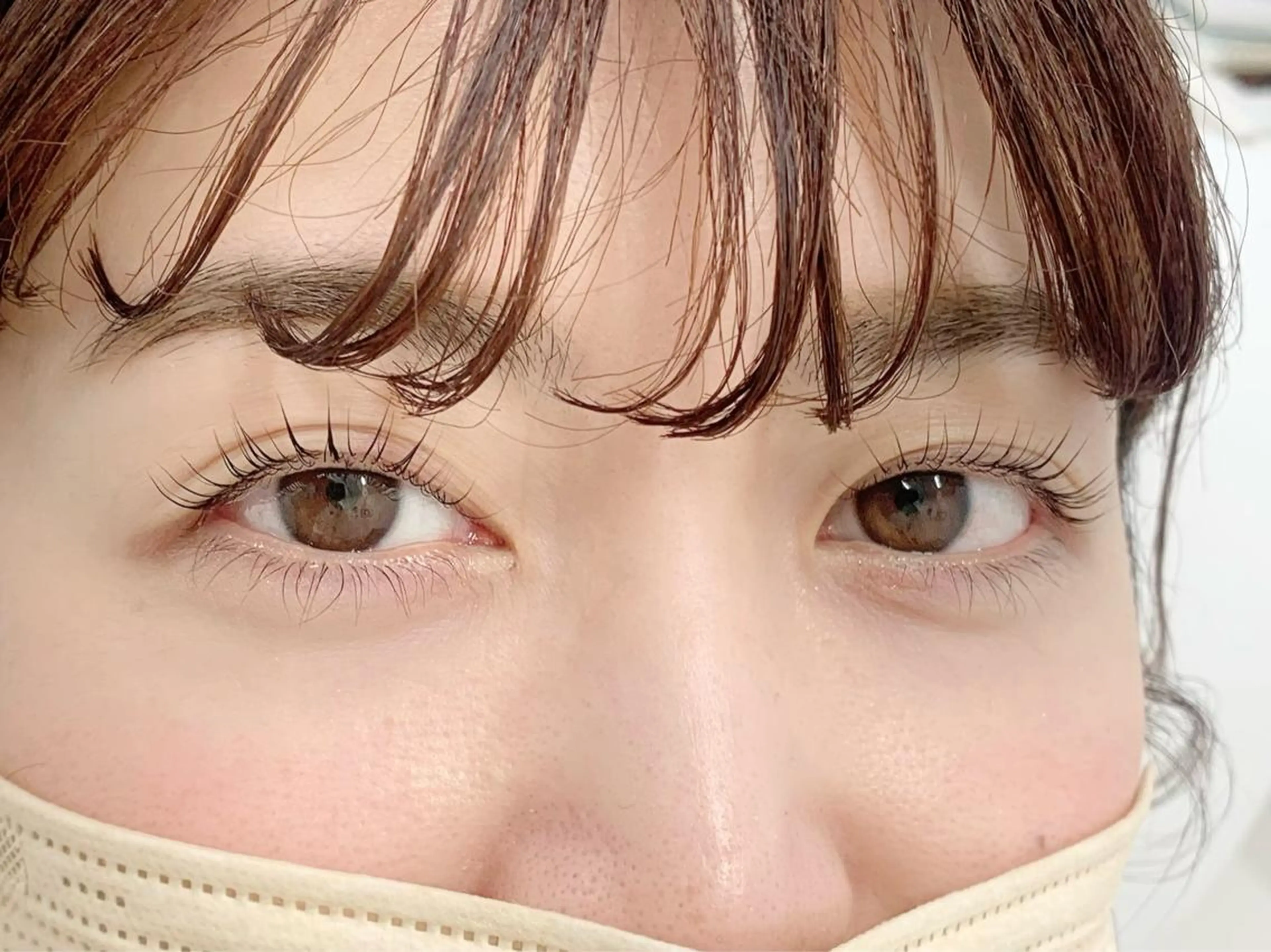 マツエク・マツパ パリジェンヌラッシュリフト 一重×まつ毛パーマ BellFlower Aki（眉・まつげ）のマツエク・マツパデザイン