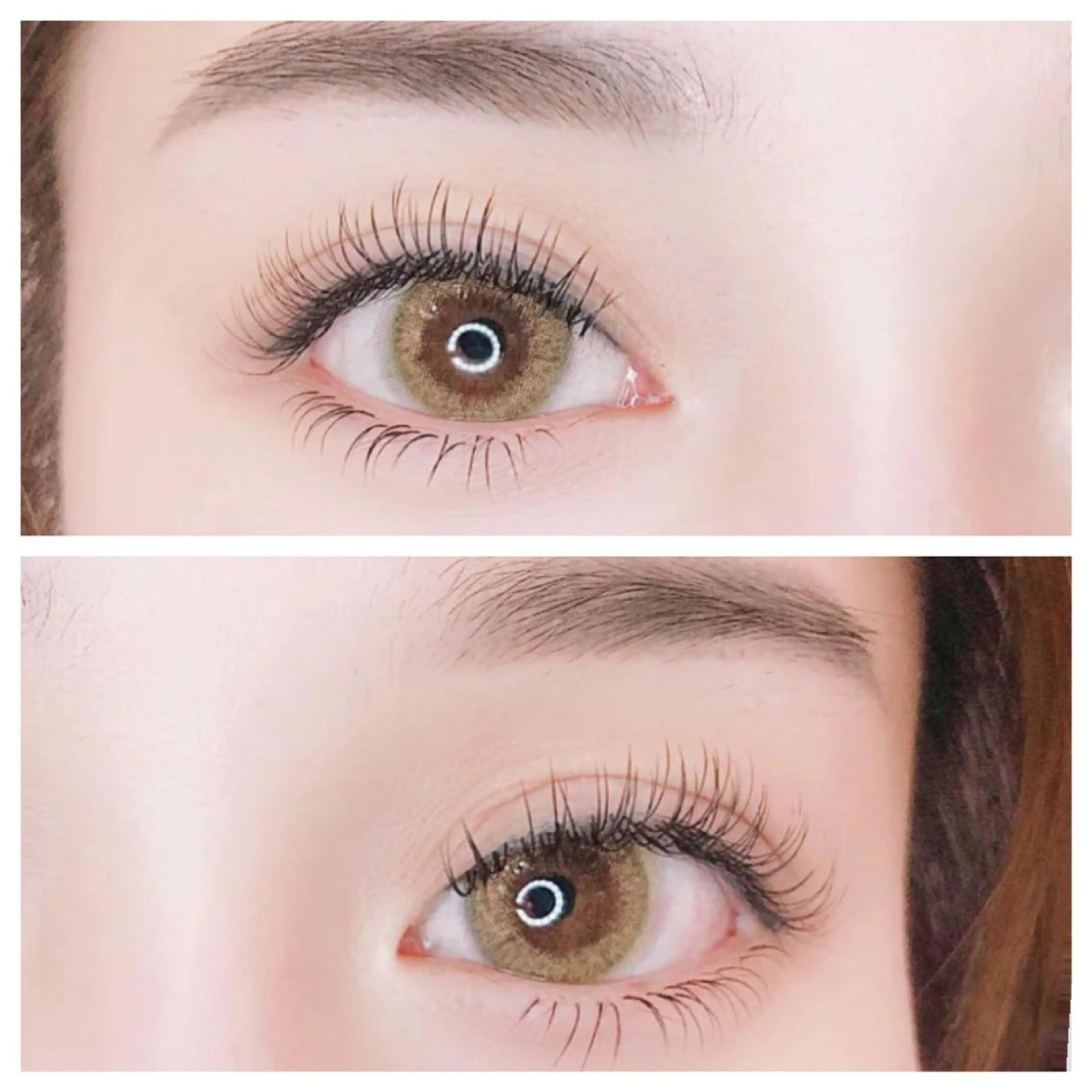 カラー パーマ ヘアアレンジ キッズ ネイル マツエク・マツパ ブラウンカラー Cカール カラーマツエク Dカール フラットラッシュ 神山 ビューティー・アイのマツエク・マツパデザイン