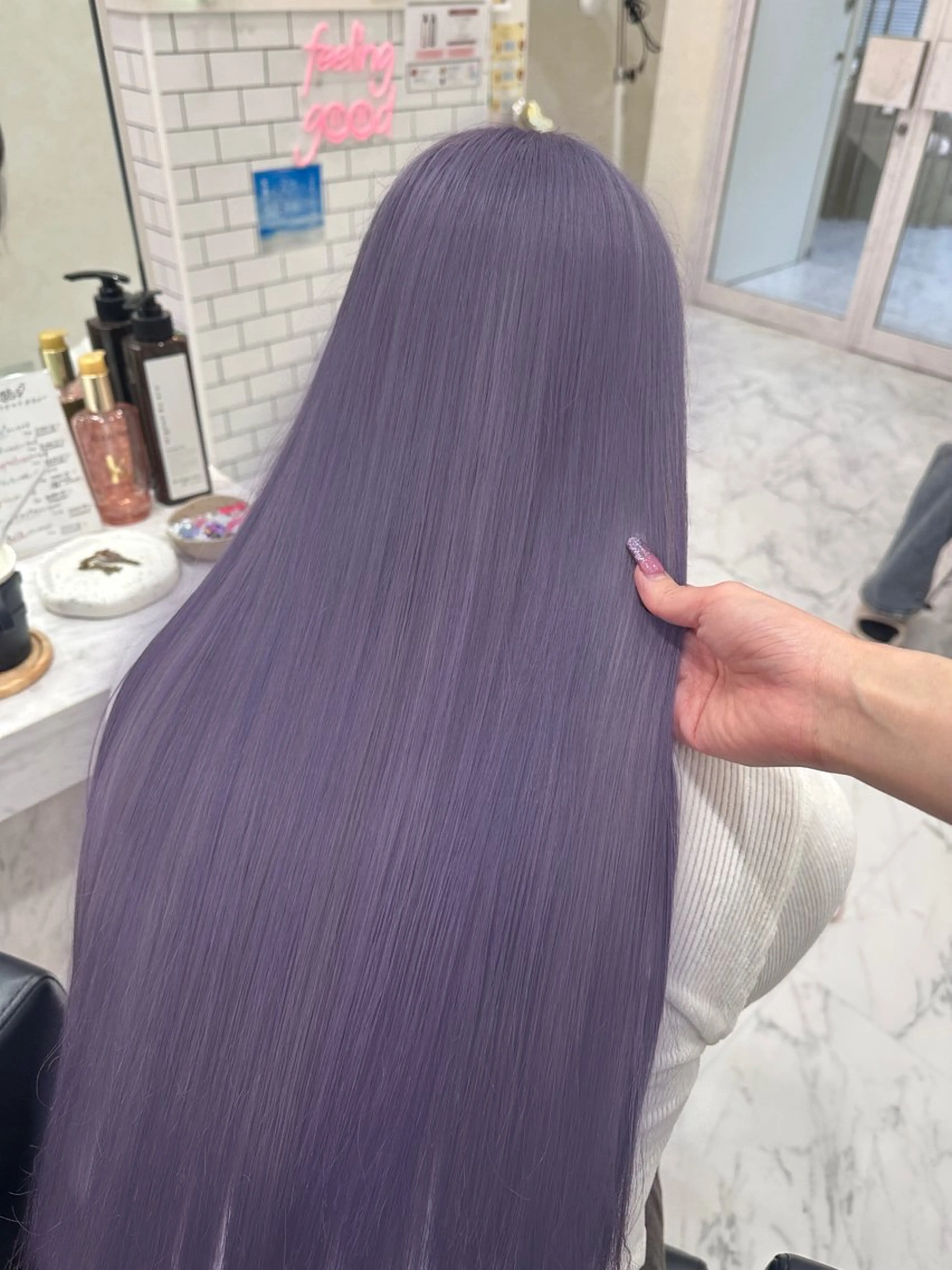 ロング ヘアカラー 🥀レイヤー/ブリー チカラー/ゆうか🥀のヘアスタイル