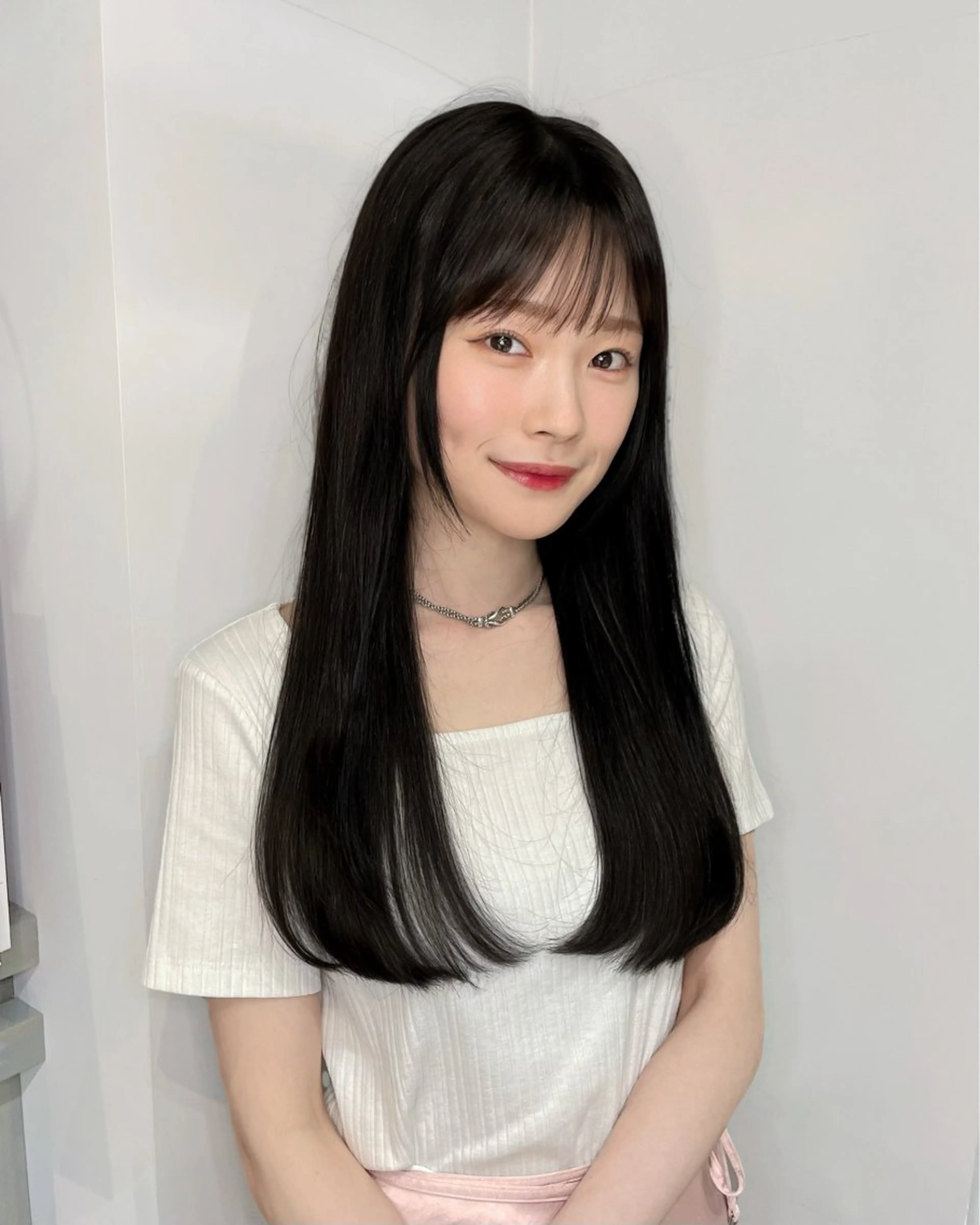 ロング カラー 似合わせ/小顔/ 韓国✨KAITOのヘアスタイル