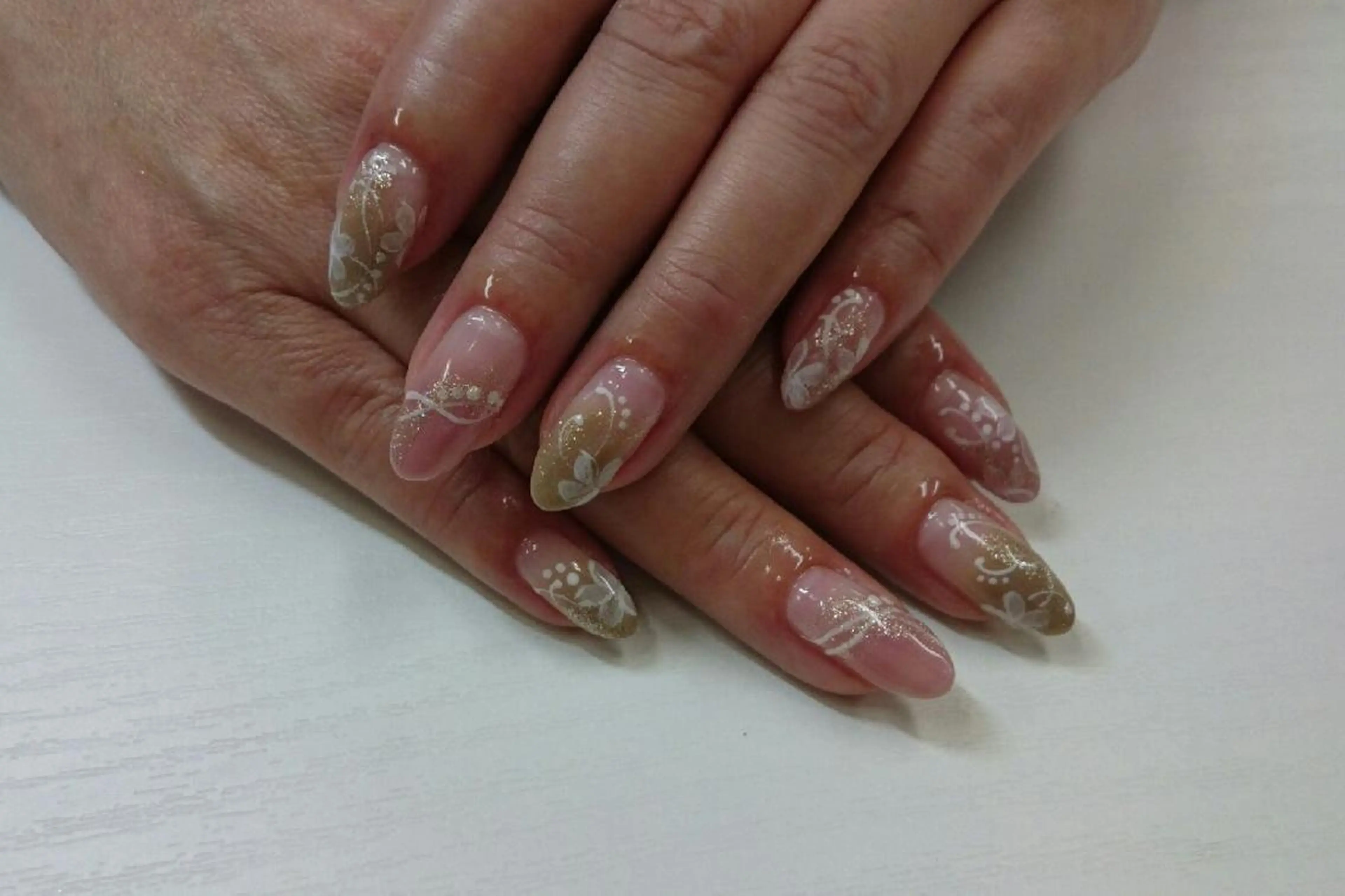 ロング ネイル nail salon Blancのネイルデザイン