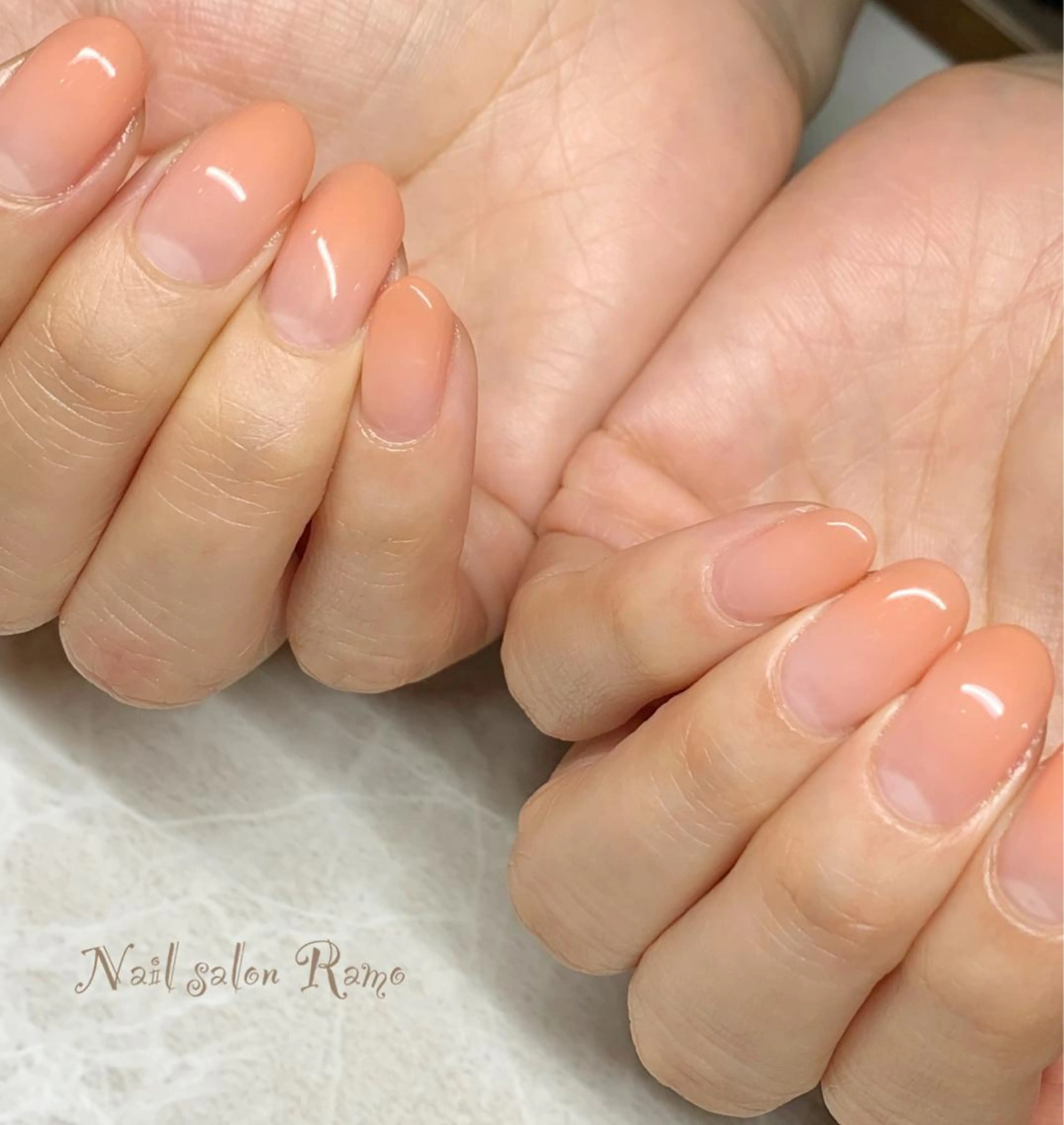 ネイル ジェルネイル グラデーション Nail salon Ramo所属・松田 祥子のネイルデザイン