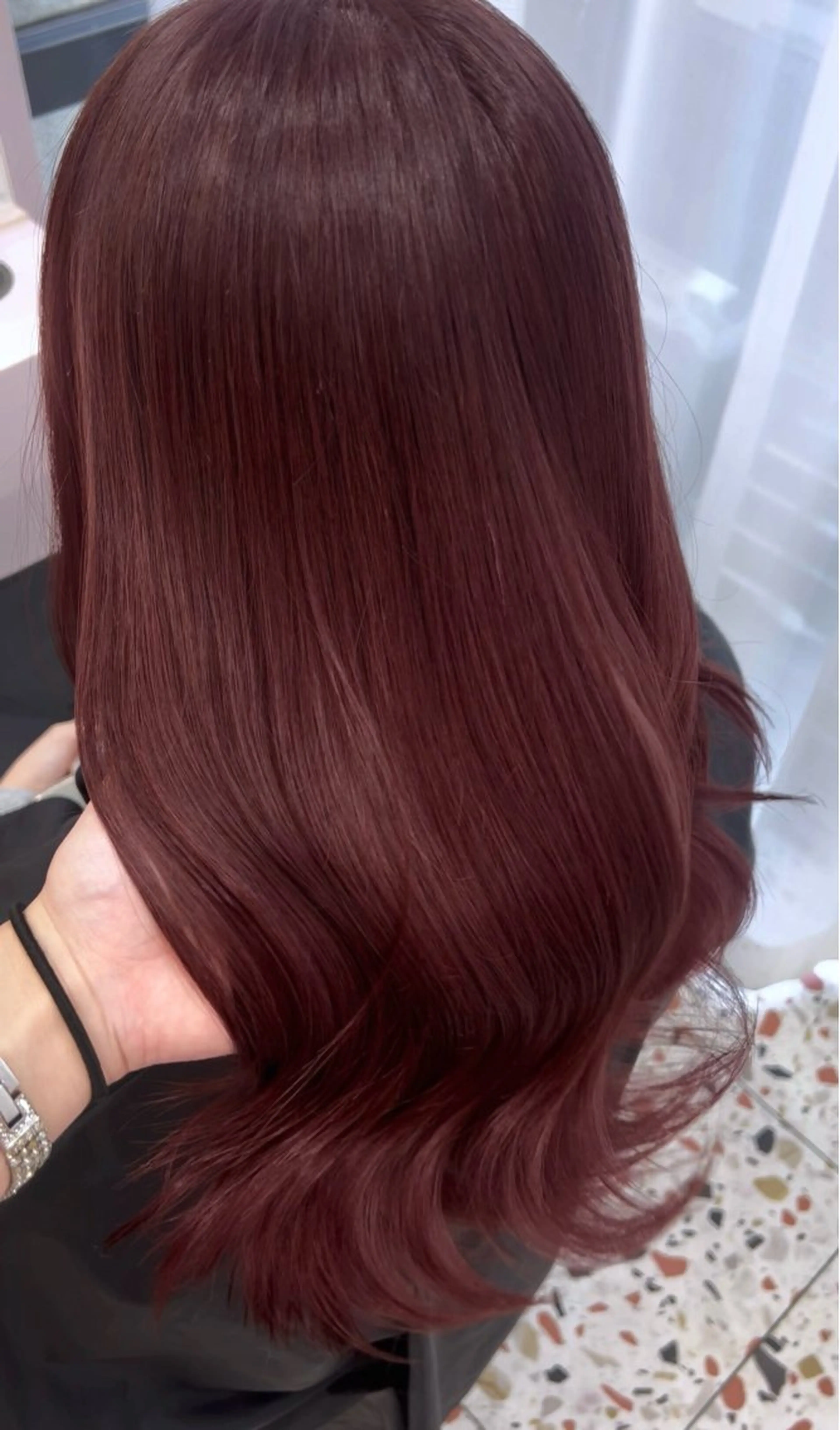 ロング ヘアカラー トリートメント 𝑺𝑨𝑨𝒀𝑨 色気網紅韓国Hairのヘアスタイル