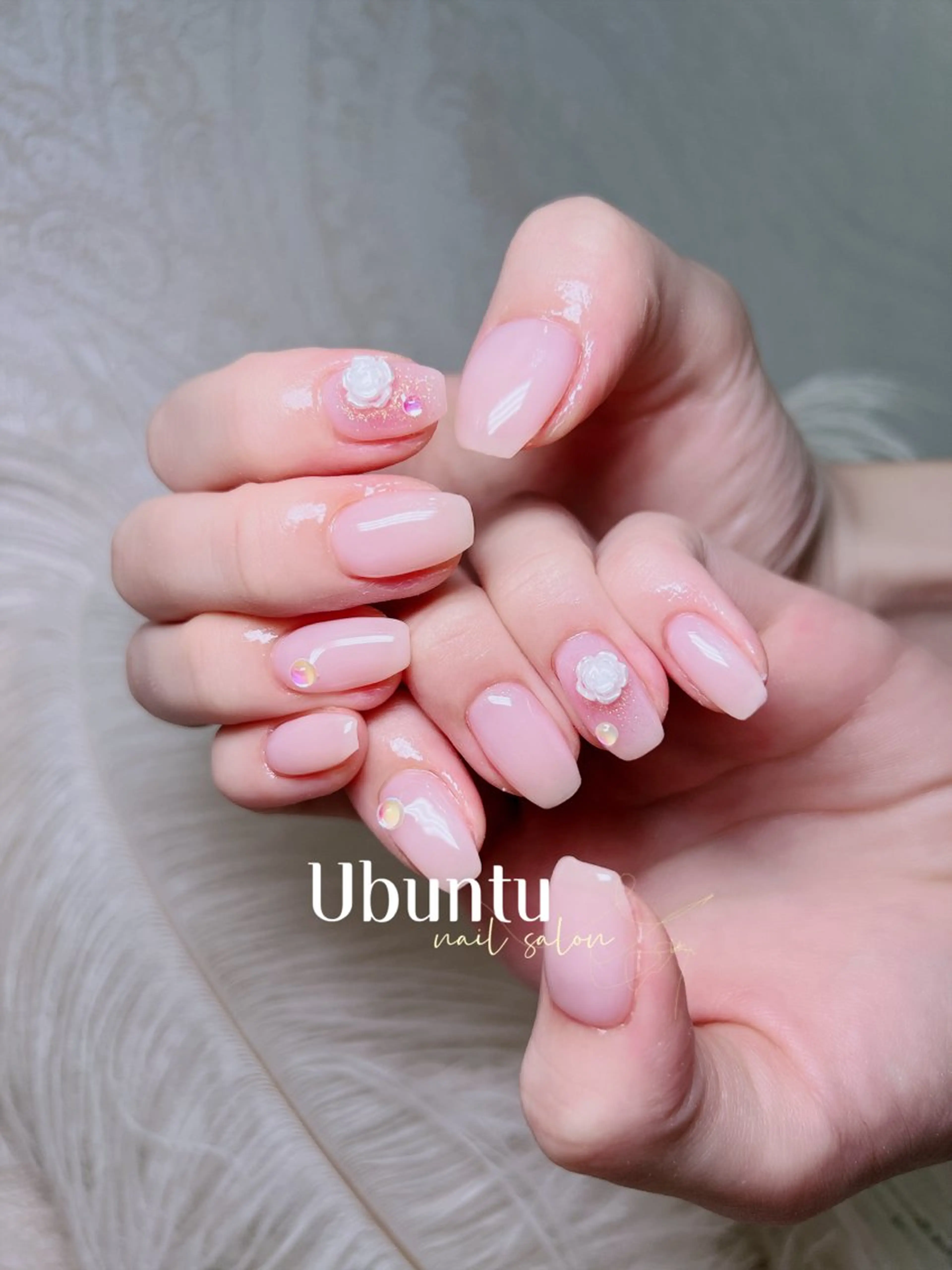 ネイル ハンドネイル Ubuntu🎀 ネイルサロン✨のネイルデザイン
