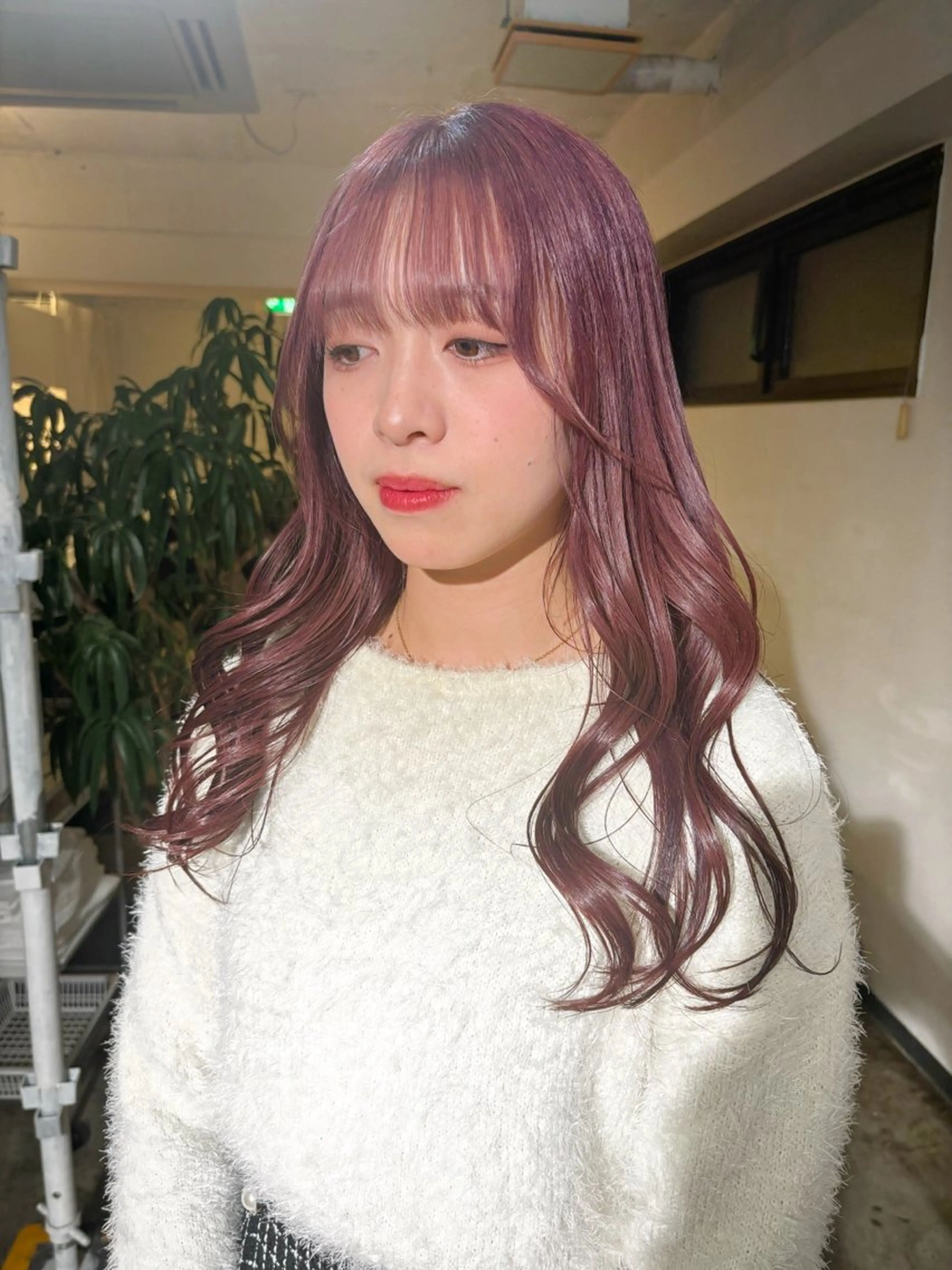 ロング カラー ベージュカラー ブリーチ ケアブリーチ ケアカラー ハイトーンカラー ヘアカラー トリートメント 暖色カラー🍒 ケアブリーチ/akiのヘアスタイル