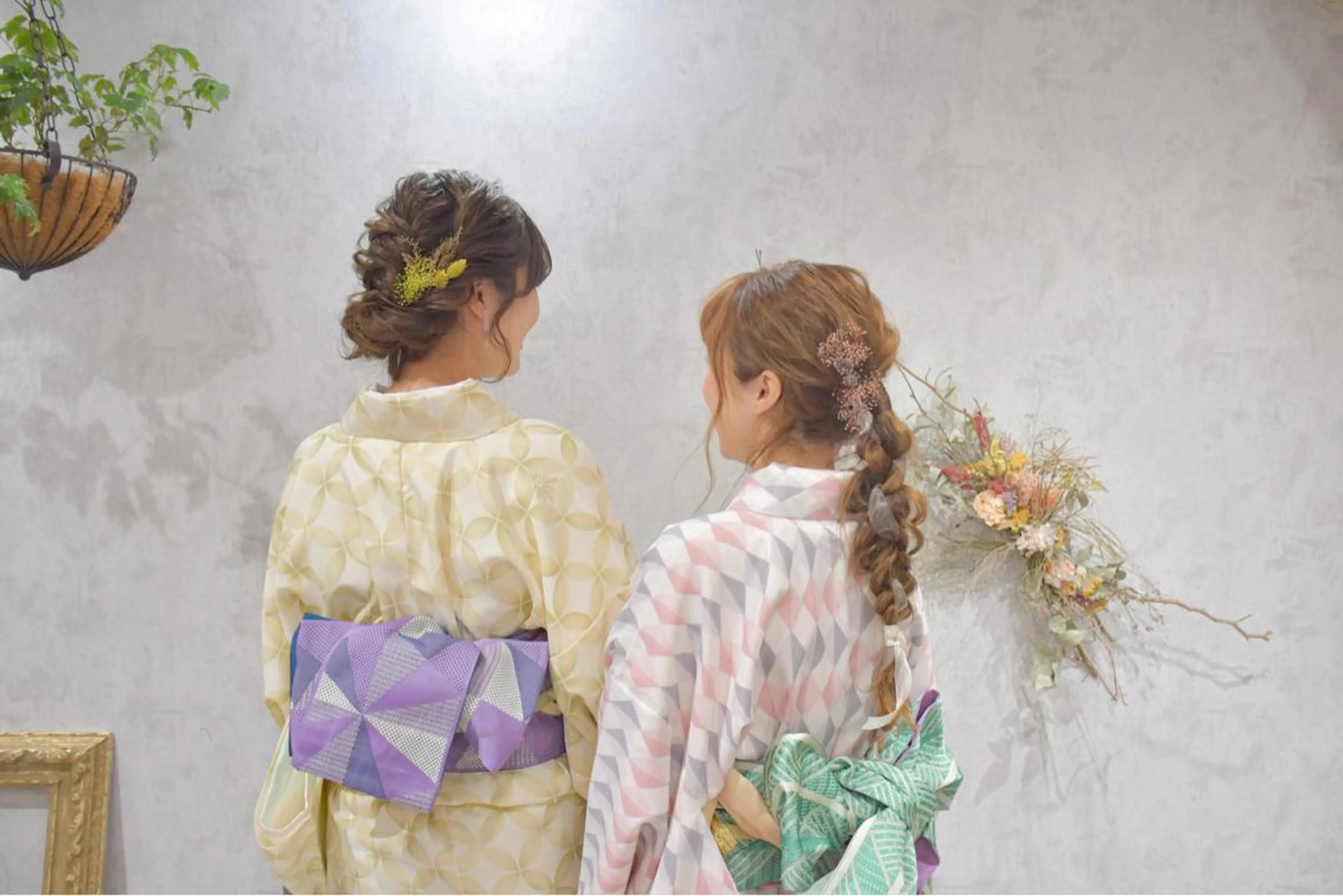 浴衣の着付け＋ヘアセット👘🎇の写真