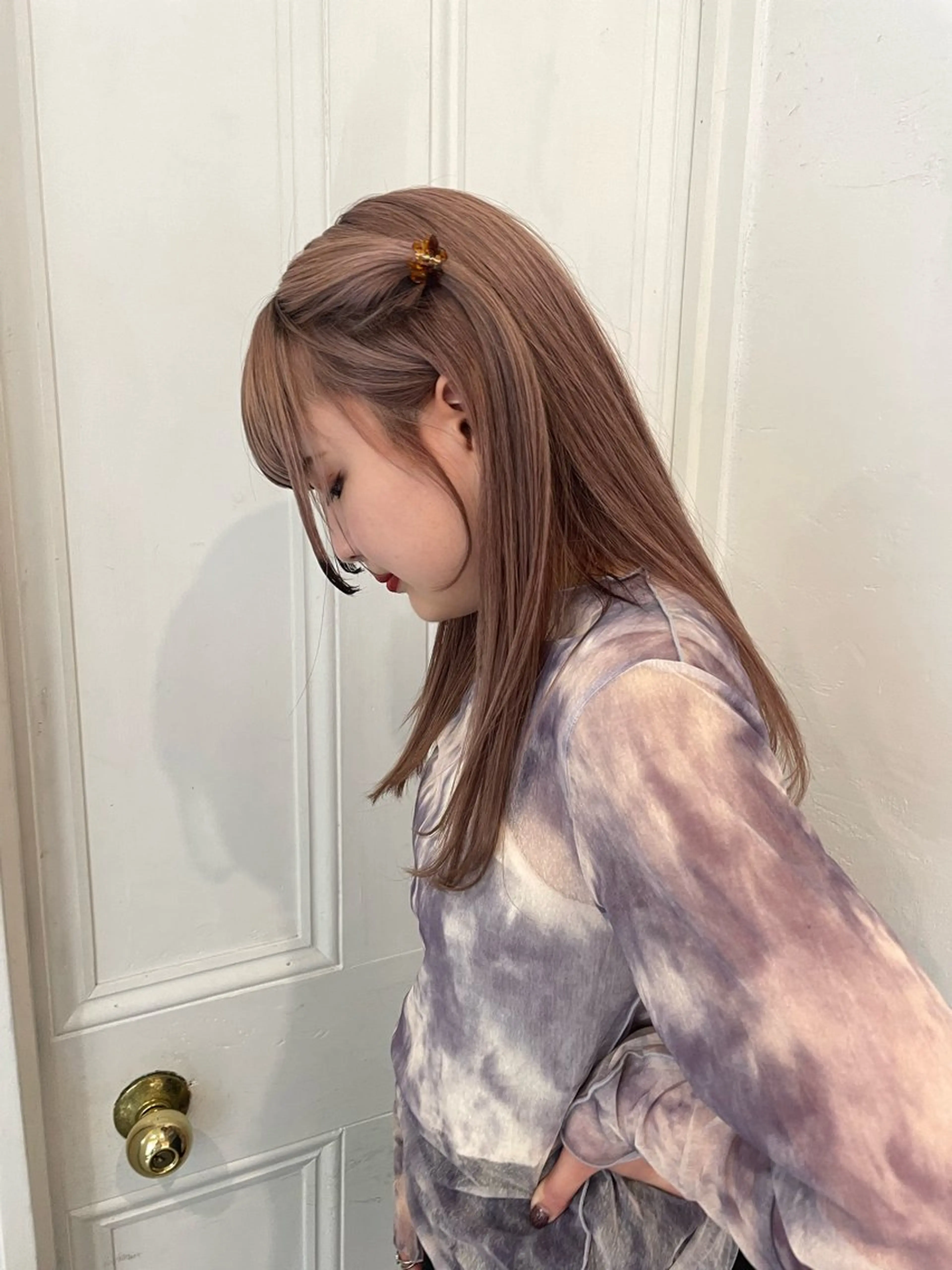 ロング ALLYS 渋谷店所属・最高級の艶のある カラーmei🎨のヘアスタイル