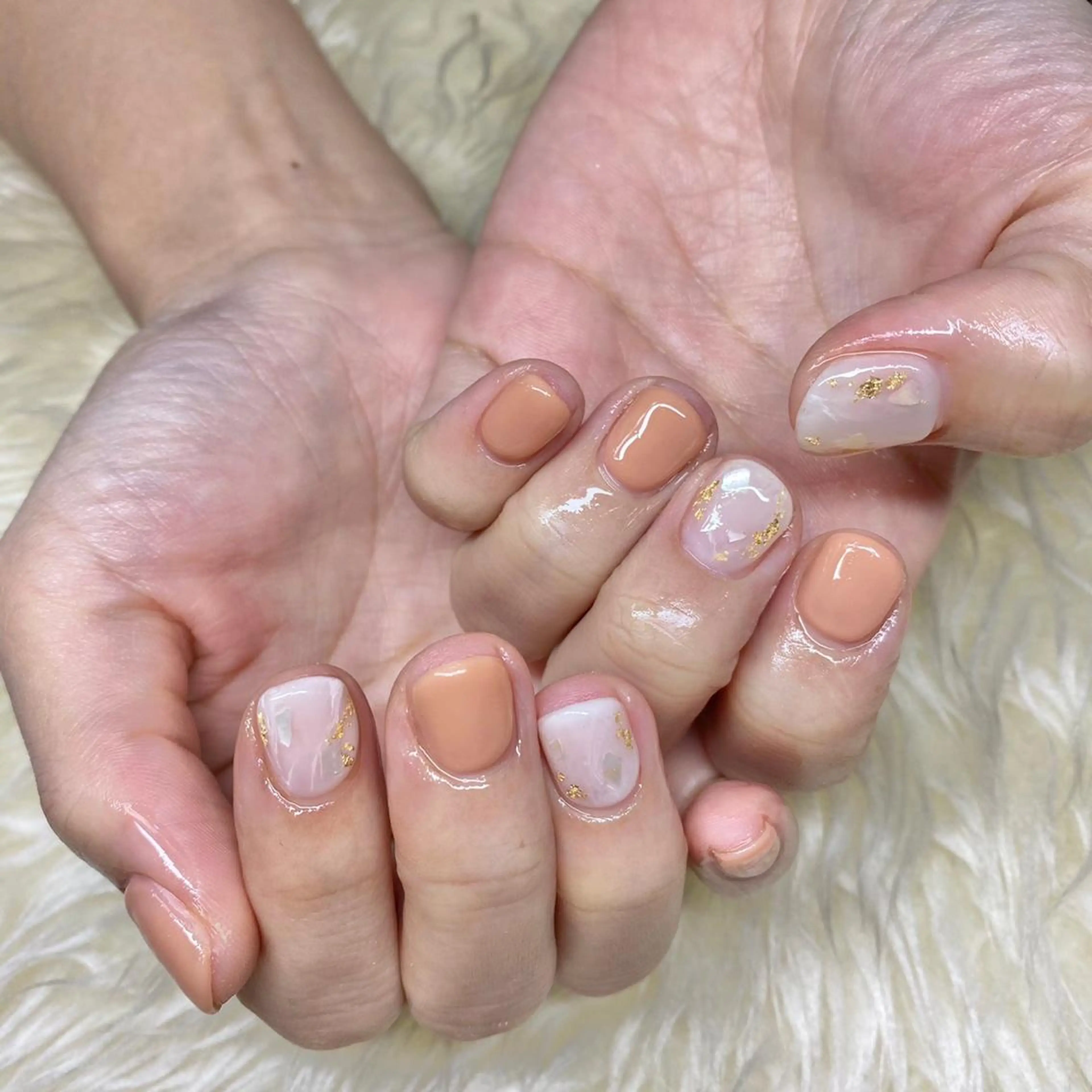 ネイル ニュアンスネイル ハンドネイル Nail&eye Belire 新宿のネイルデザイン
