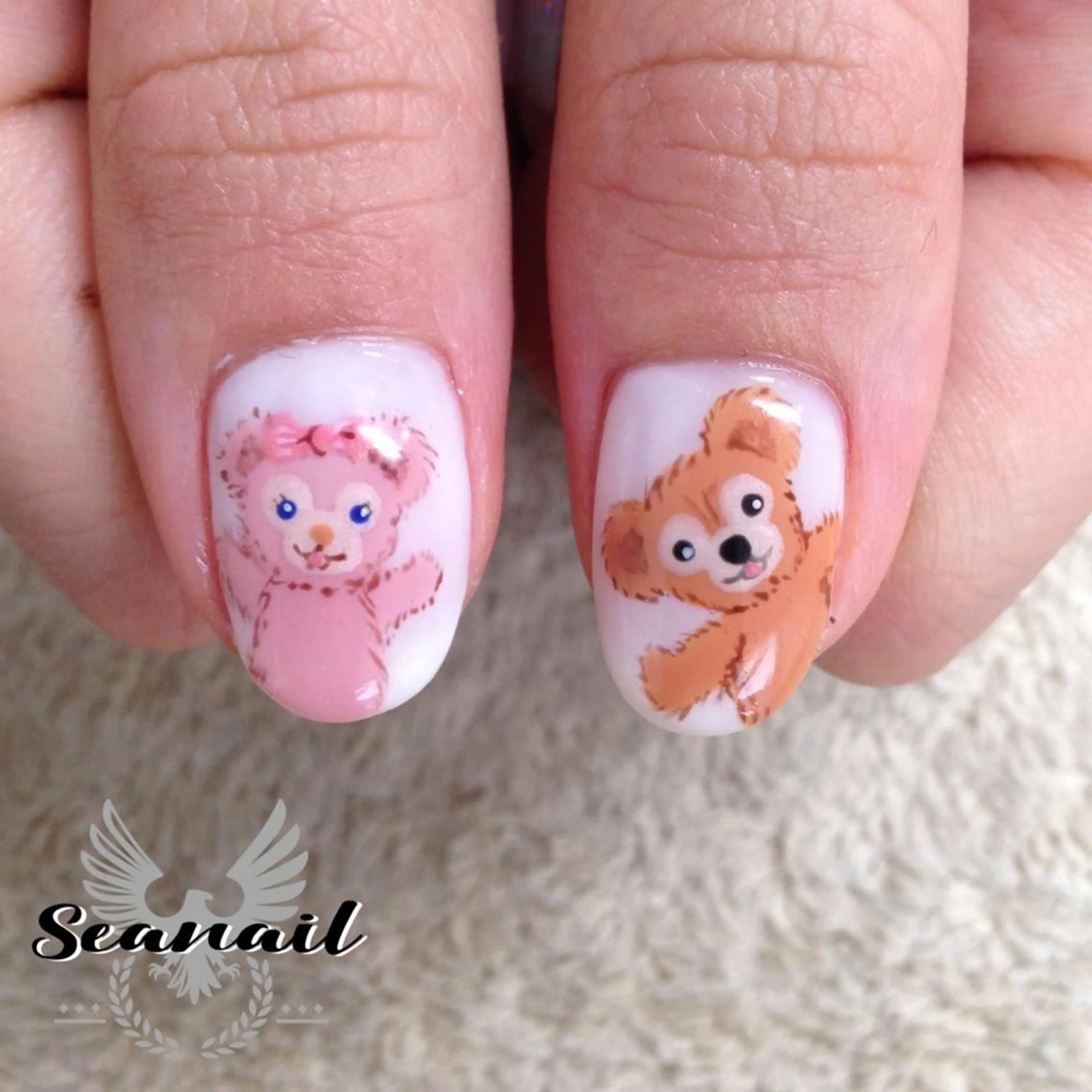 ネイル 小尾 栞のネイルデザイン