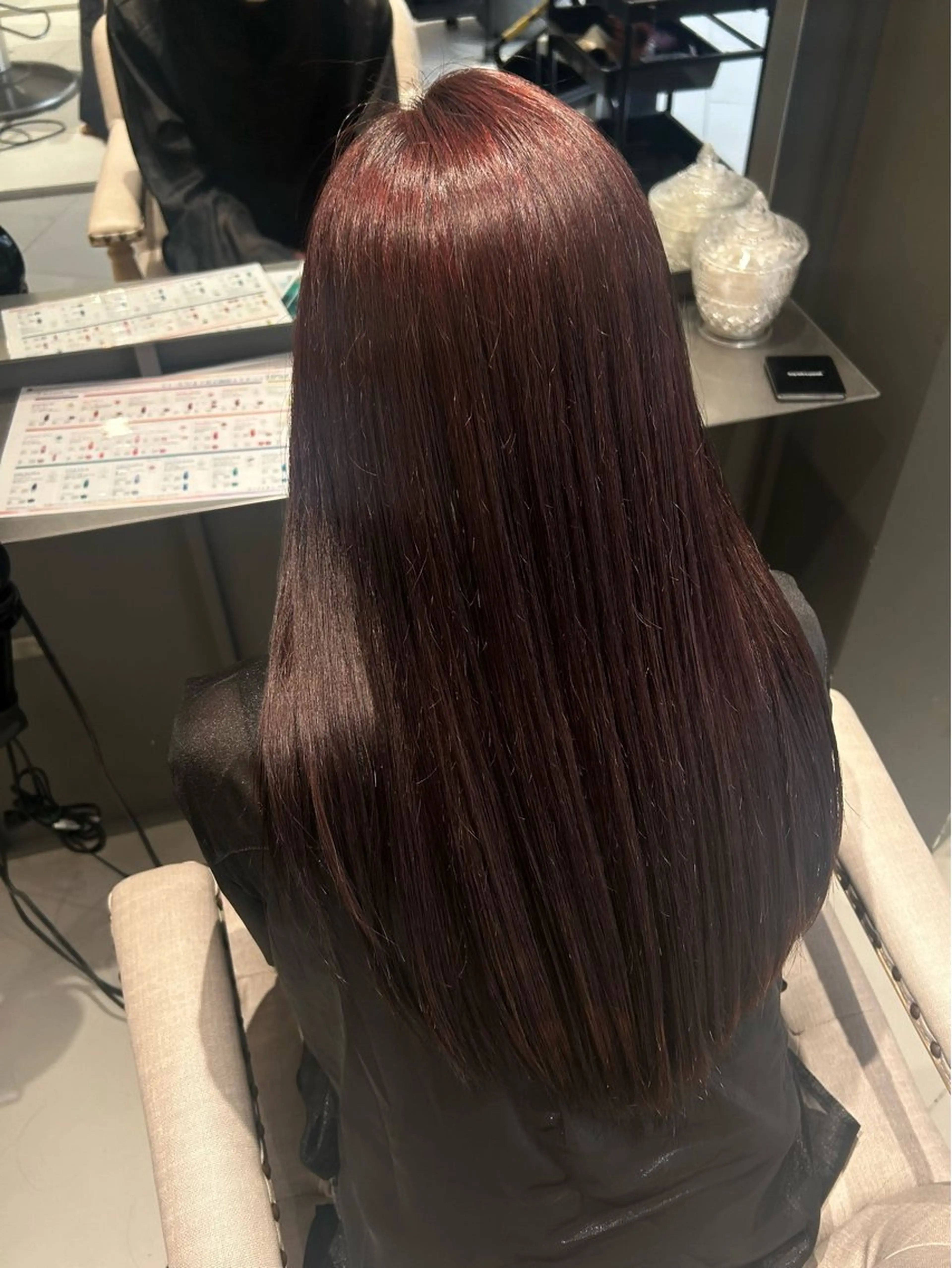 ロング カラー こばやし にな 🦖⋆͛のヘアスタイル