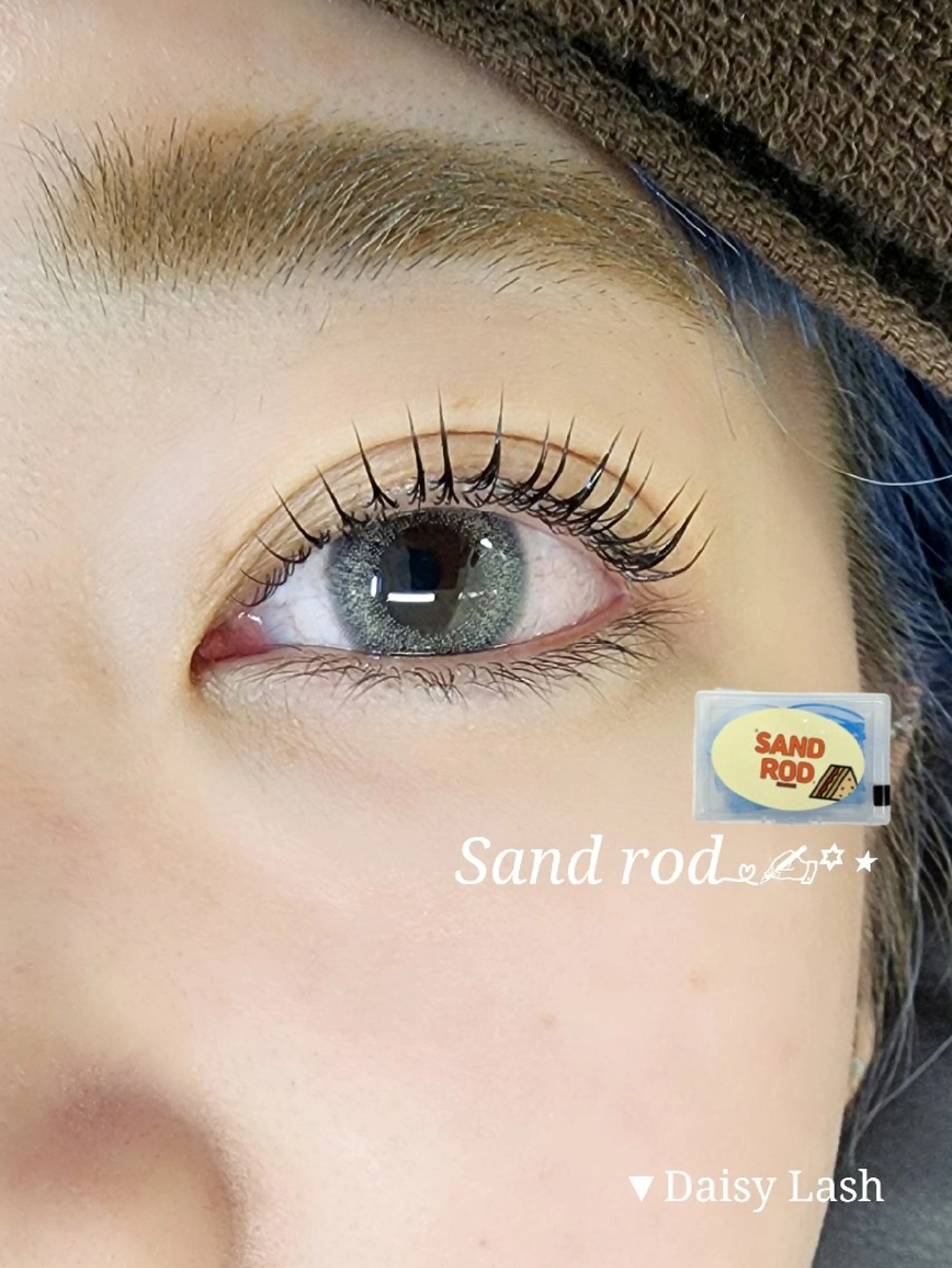 マツエク・マツパ 一重×まつ毛パーマ マツパ Daisy Lash ながいのマツエク・マツパデザイン