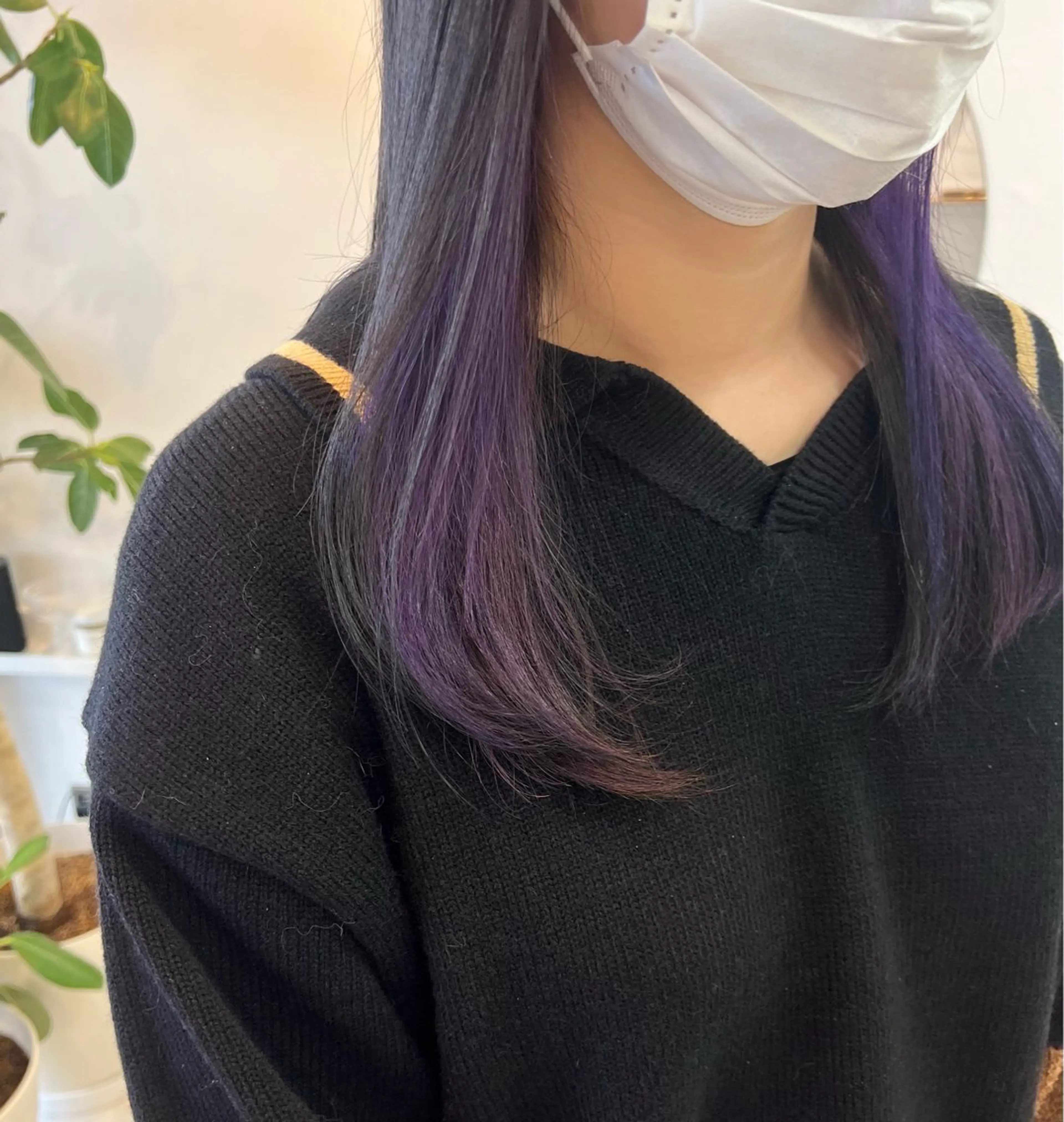 セミロング カドムラ モエのヘアスタイル