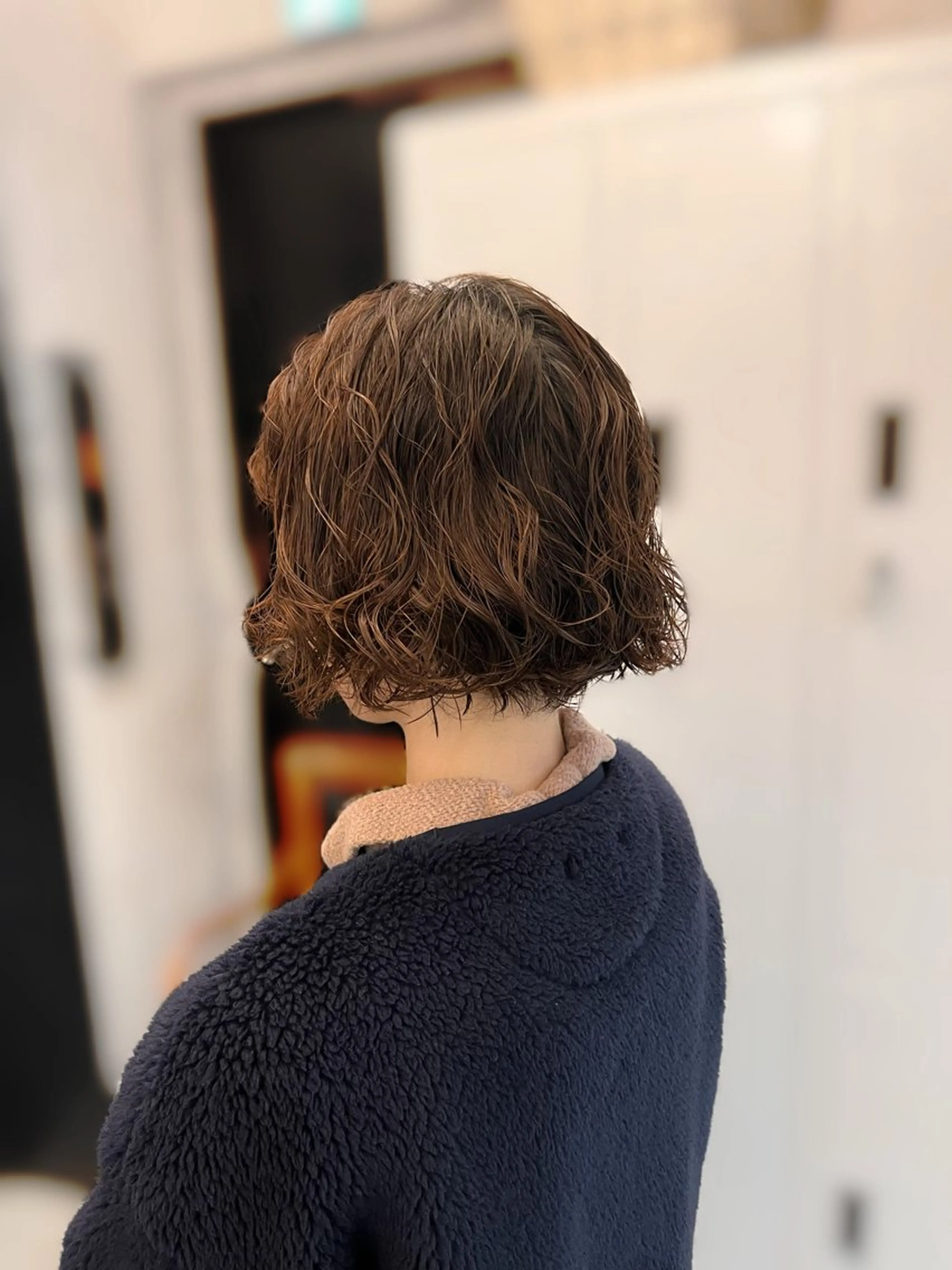 ショート ショートヘア カット パーマ 🌟モデル募集中🌟 藤沢🦋HARU🦋のヘアスタイル