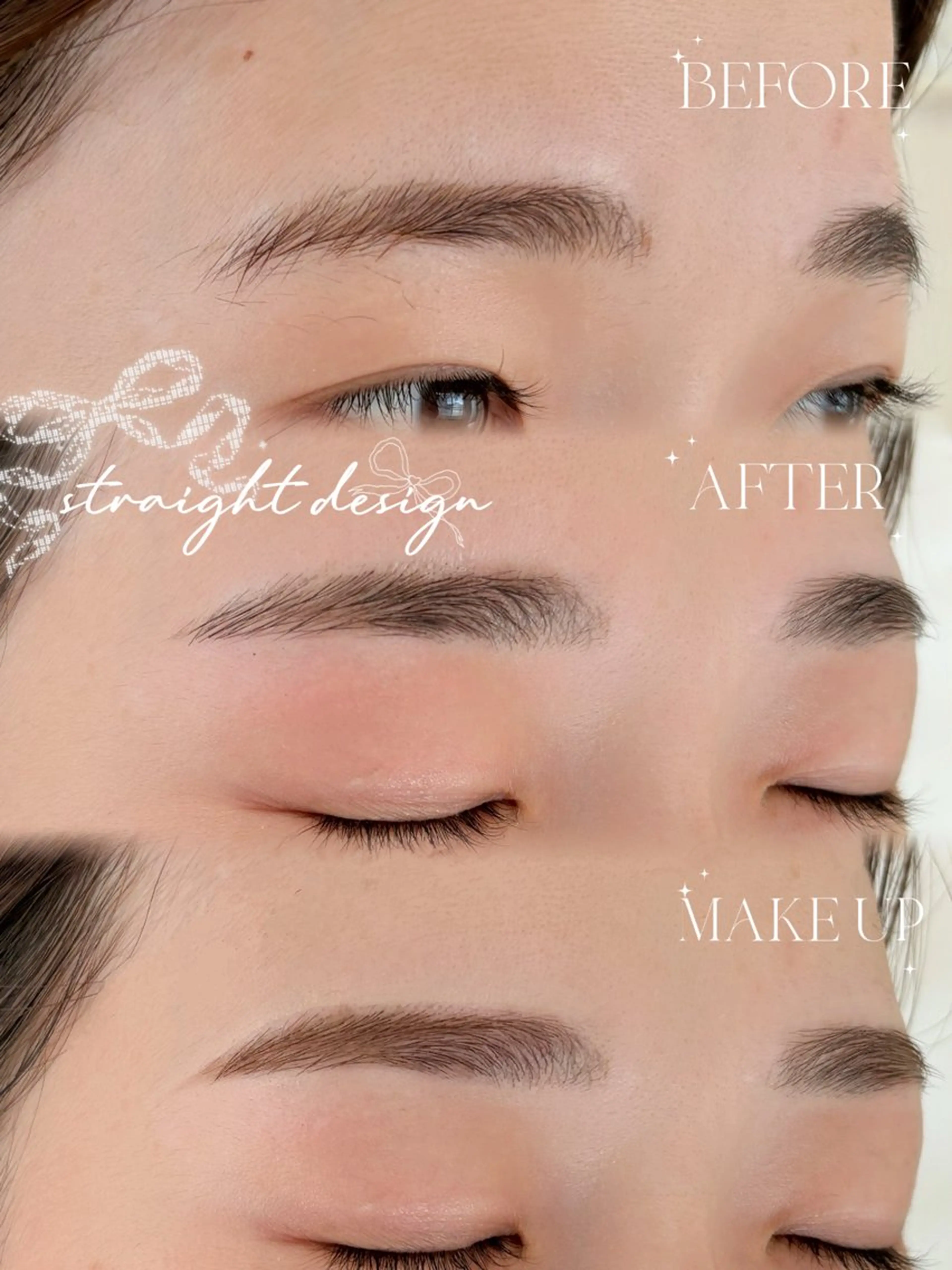 【女性限定♪】美眉アイブロウスタイリング+毛量調整(間引き)⚠️初回限定になります⚠️の写真