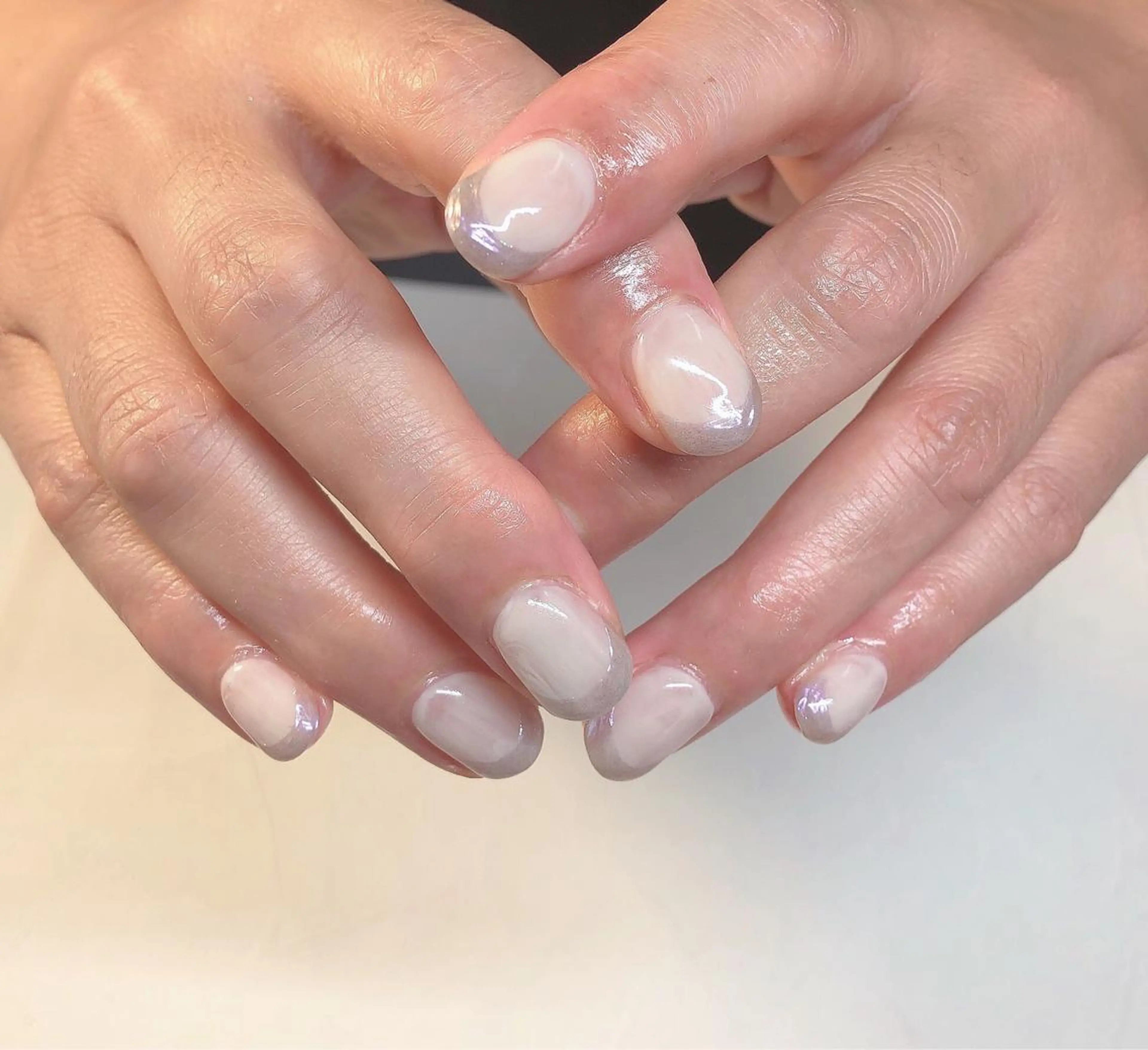 ネイル フレンチネイル ミラーネイル ハンドネイル nails 🎀meのネイルデザイン