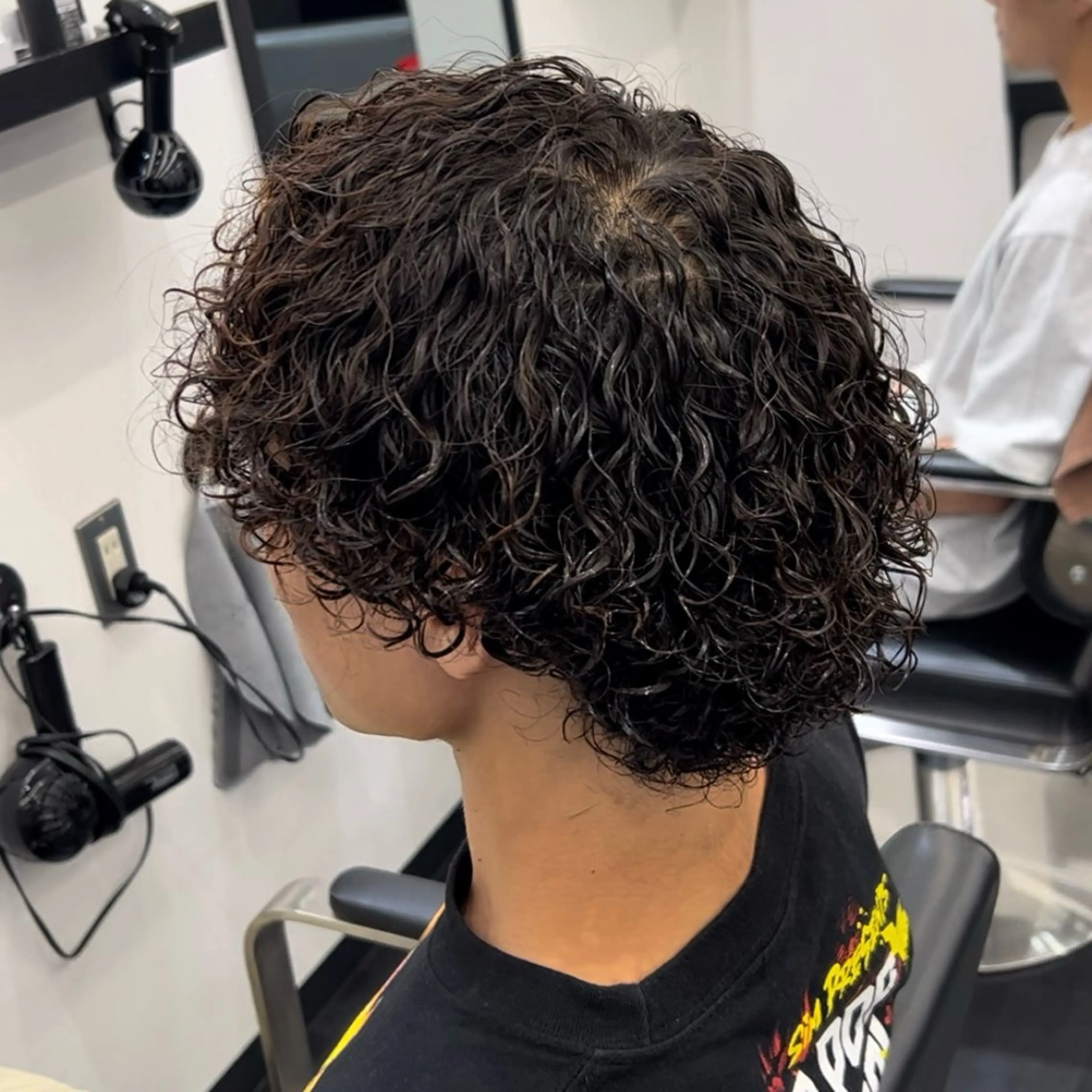 セミロング パーマ メンズ 👹メンズ鬼特化 /赤池琉👹のヘアスタイル