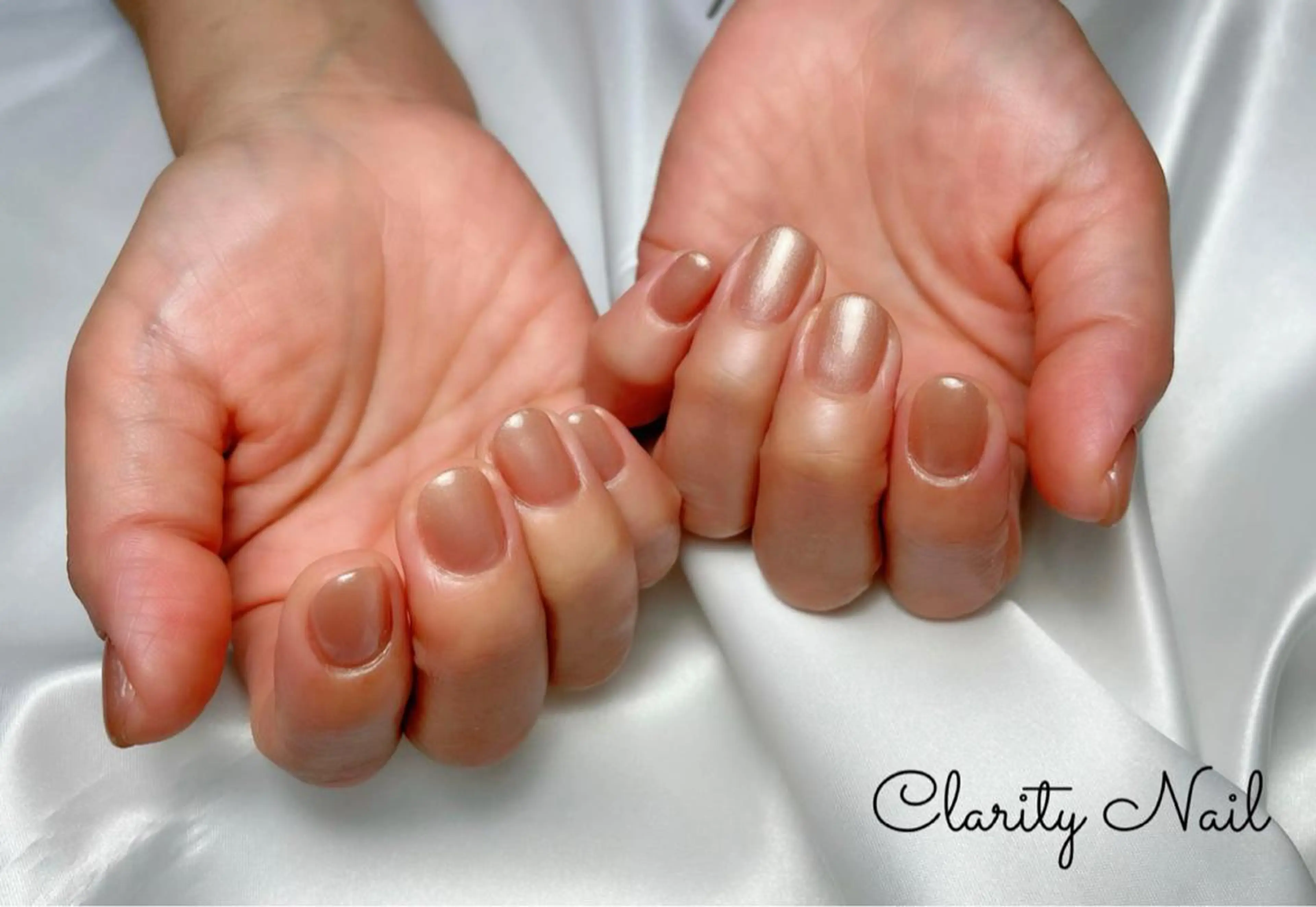 ネイル ワンカラーネイル ハンドネイル Clarity Nailのネイルデザイン