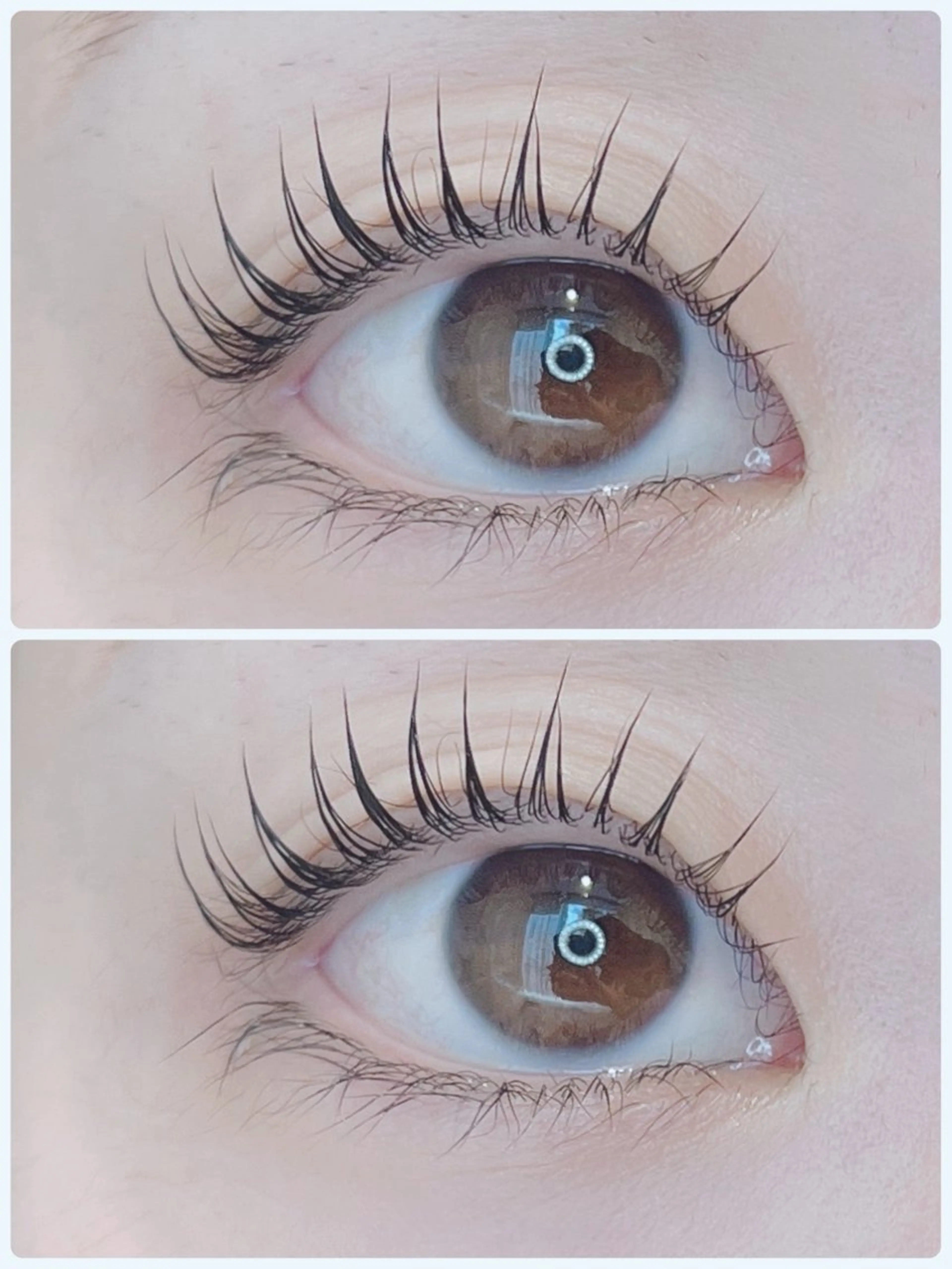 マツエク・マツパ パリジェンヌラッシュリフト 関根 遥香のマツエク・マツパデザイン