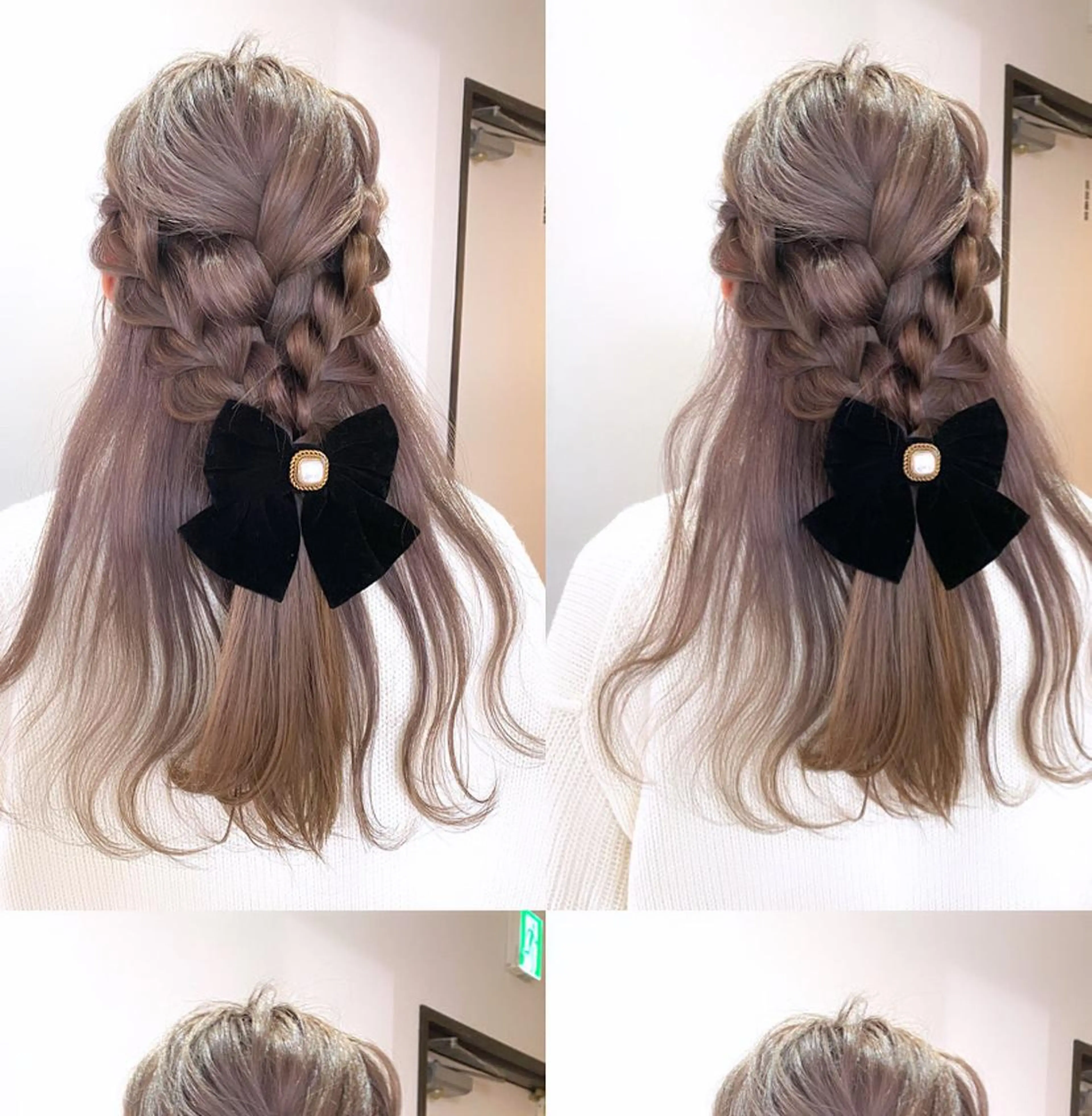 カラー ベージュカラー ハイトーンカラー ミルクティーベージュ ヘアカラー mizuki/ピンク ベージュ.レイヤーのヘアスタイル