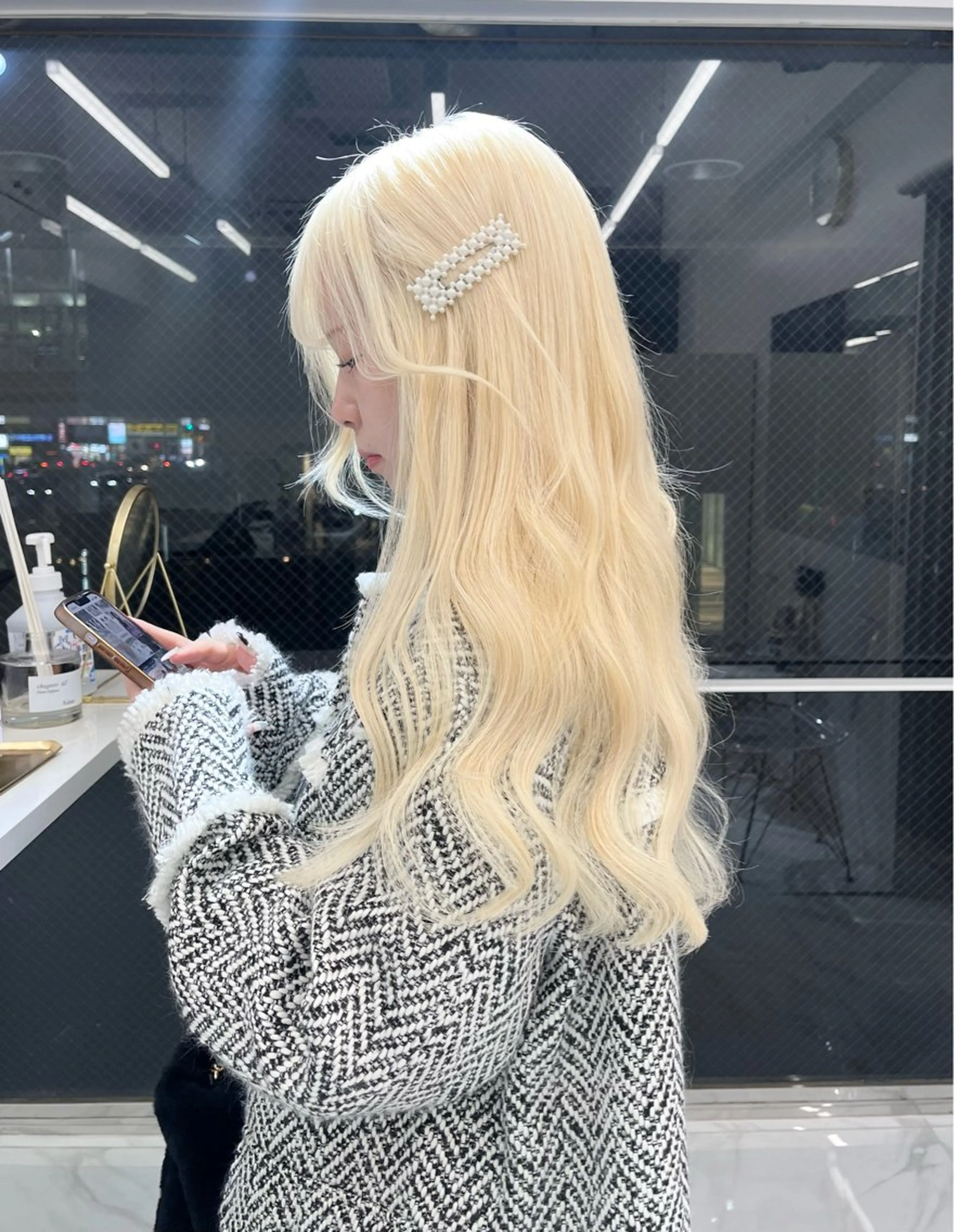 ロング カラー ヘアカラー エクステ 韓国ヘア🎀艶髪 /渋谷/Manaeのヘアスタイル