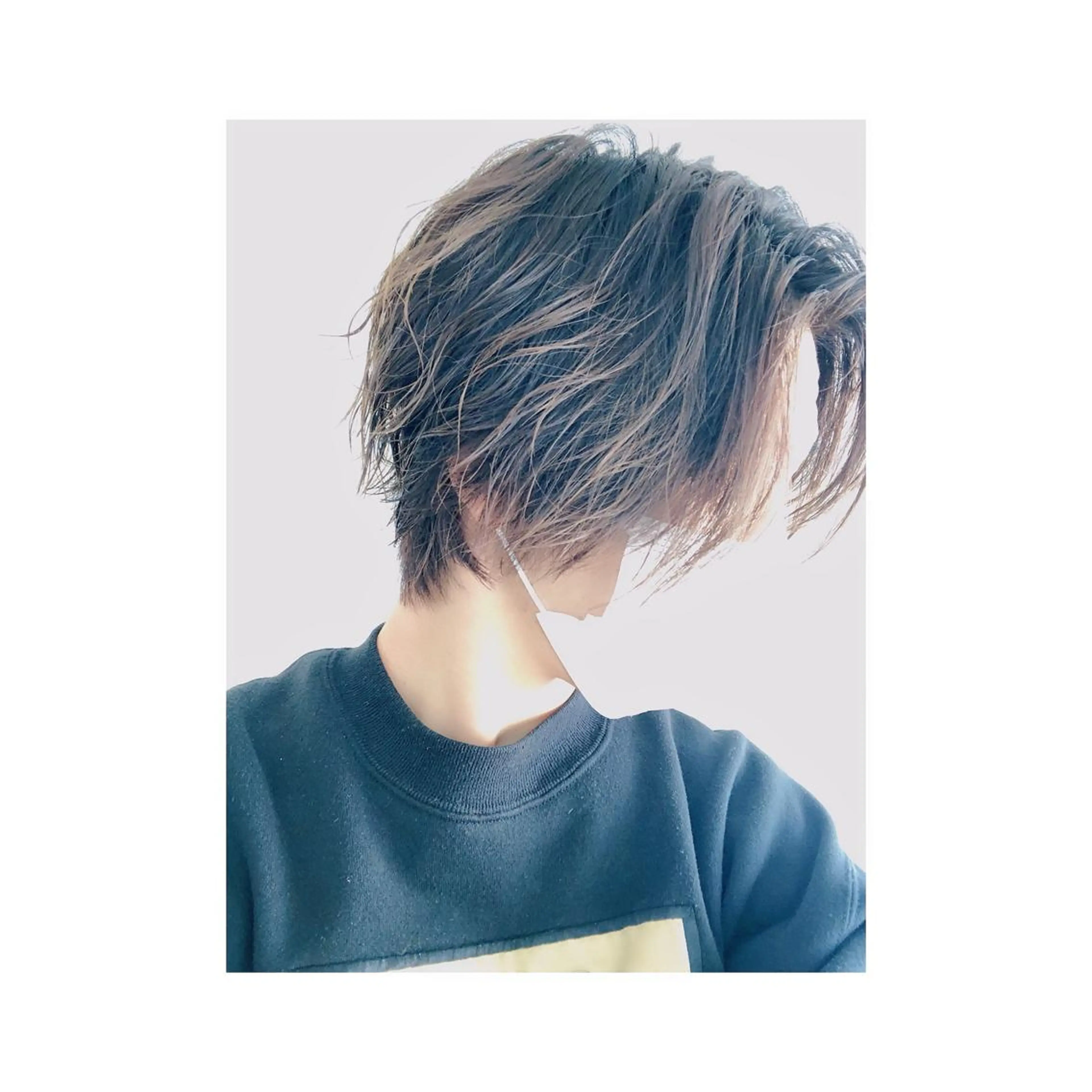 メンズ センターパート メンズウルフカット ウルフカット 💍オイカワ リュウジ💍のヘアスタイル