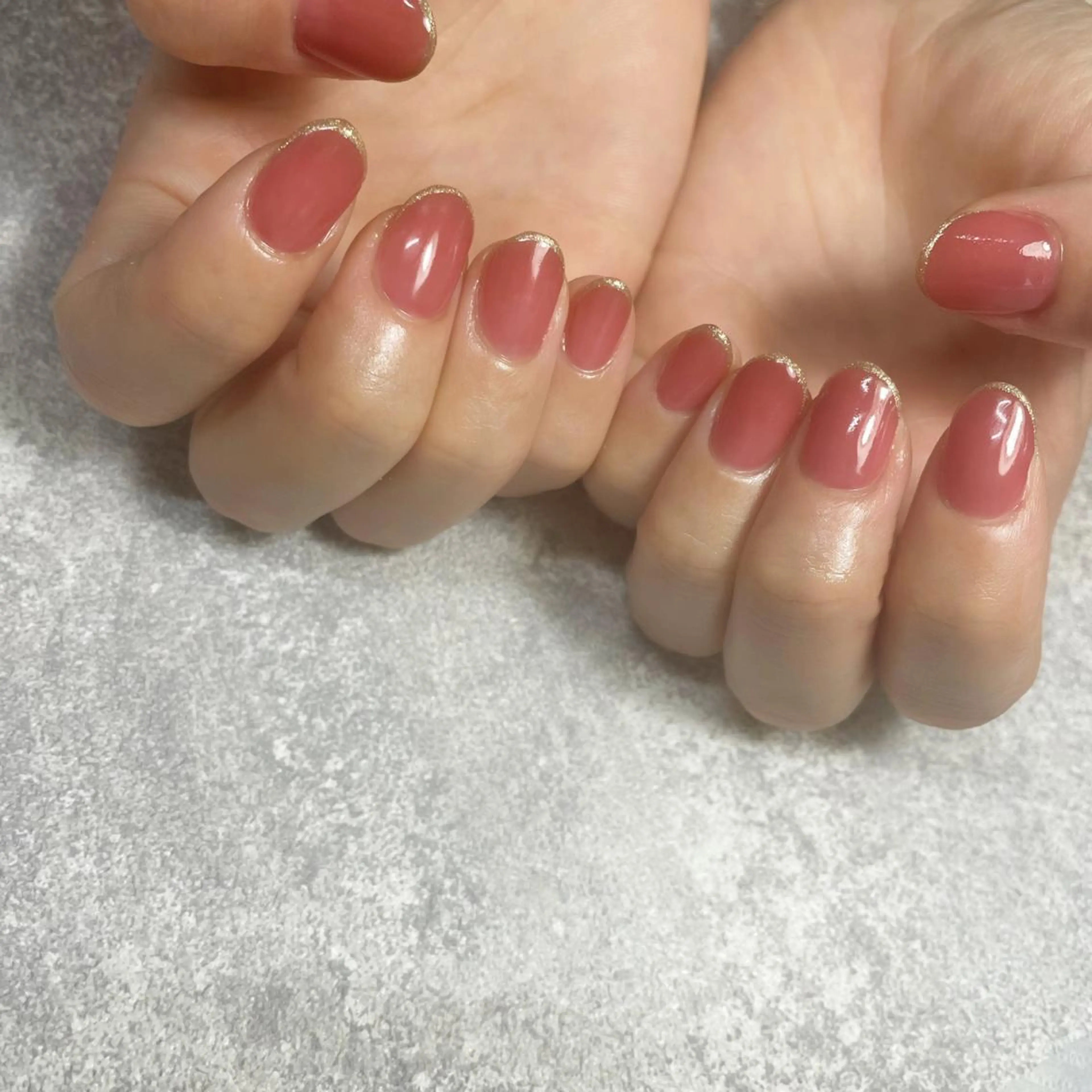 ネイル ワンカラーネイル ハンドネイル ilo所属・舟橋 恭子のネイルデザイン