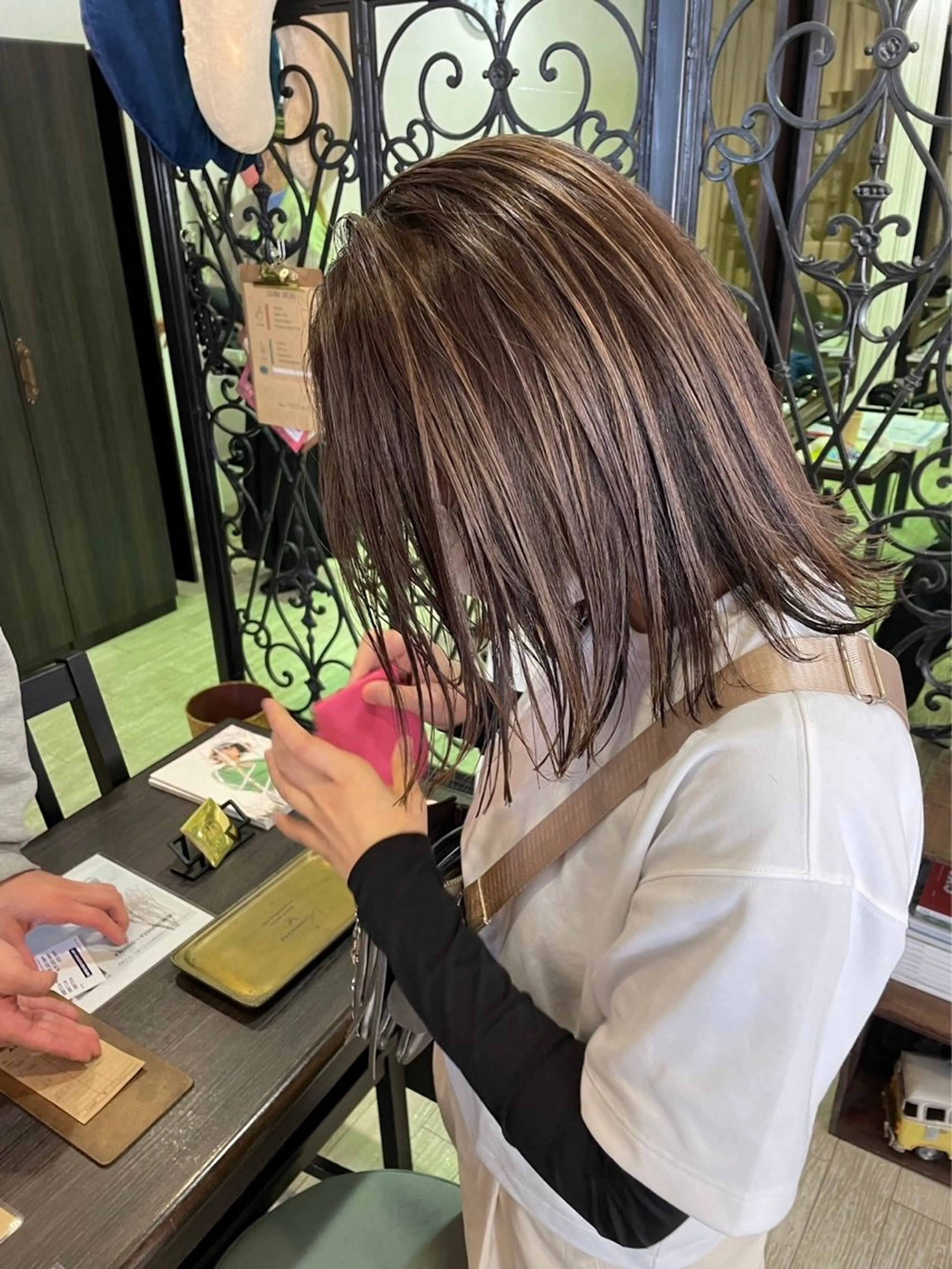 ショート カット ヘアカラー トリートメント 極上髪質改善 宮内開星のヘアスタイル