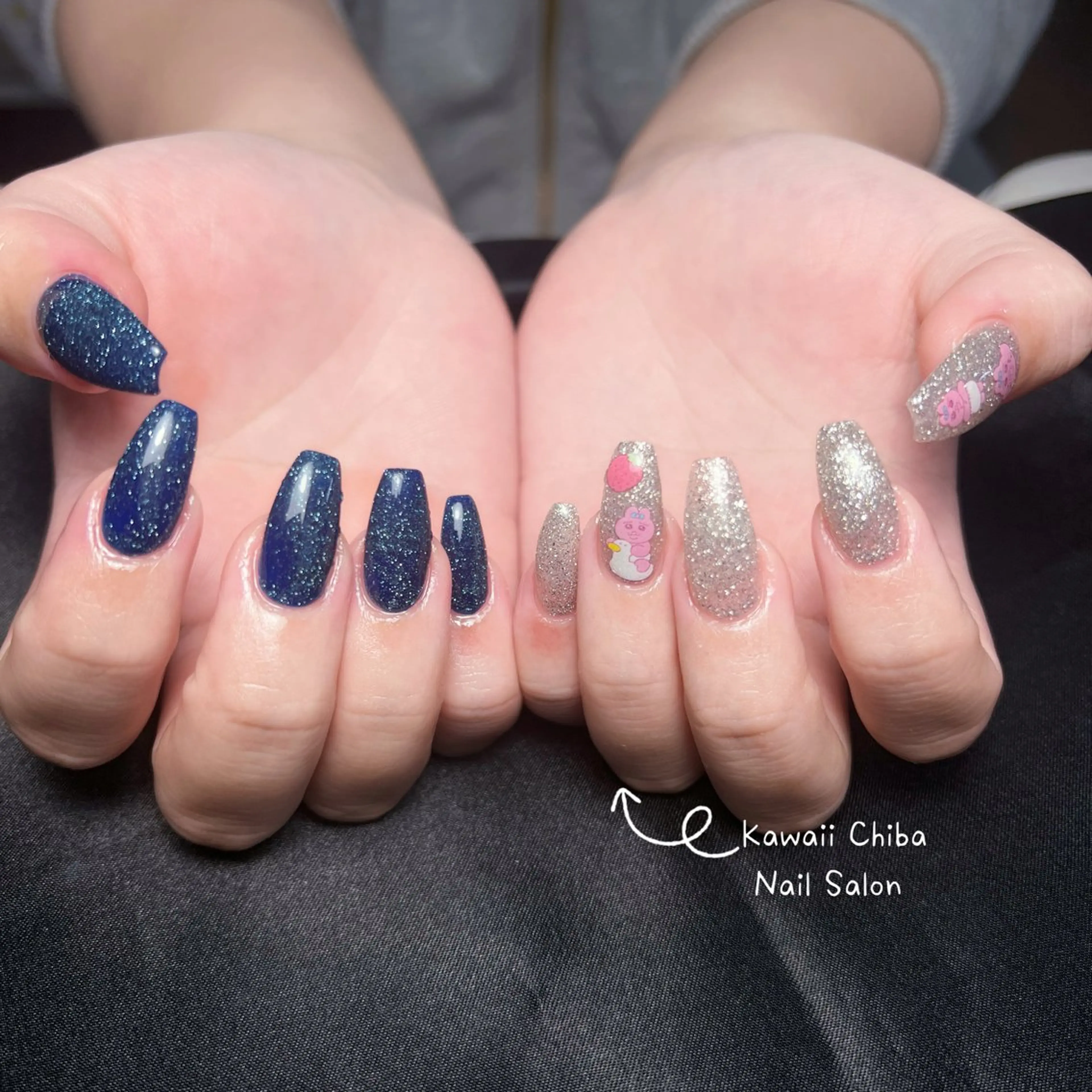 ネイル 韓国ネイル ワンホンネイル Kawaii Chiba nailのネイルデザイン