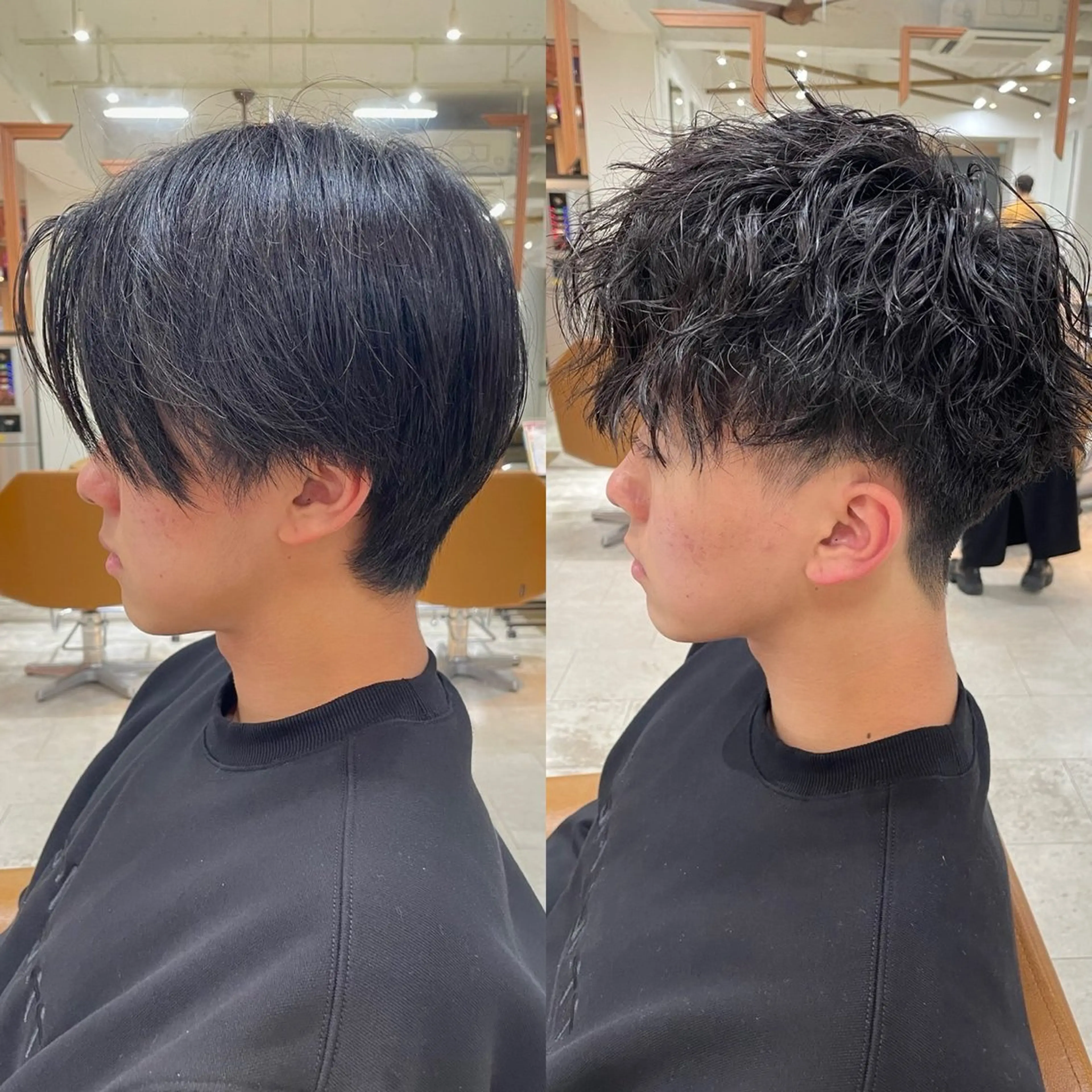 パーマ メンズ 伊藤 鈴葉のヘアスタイル