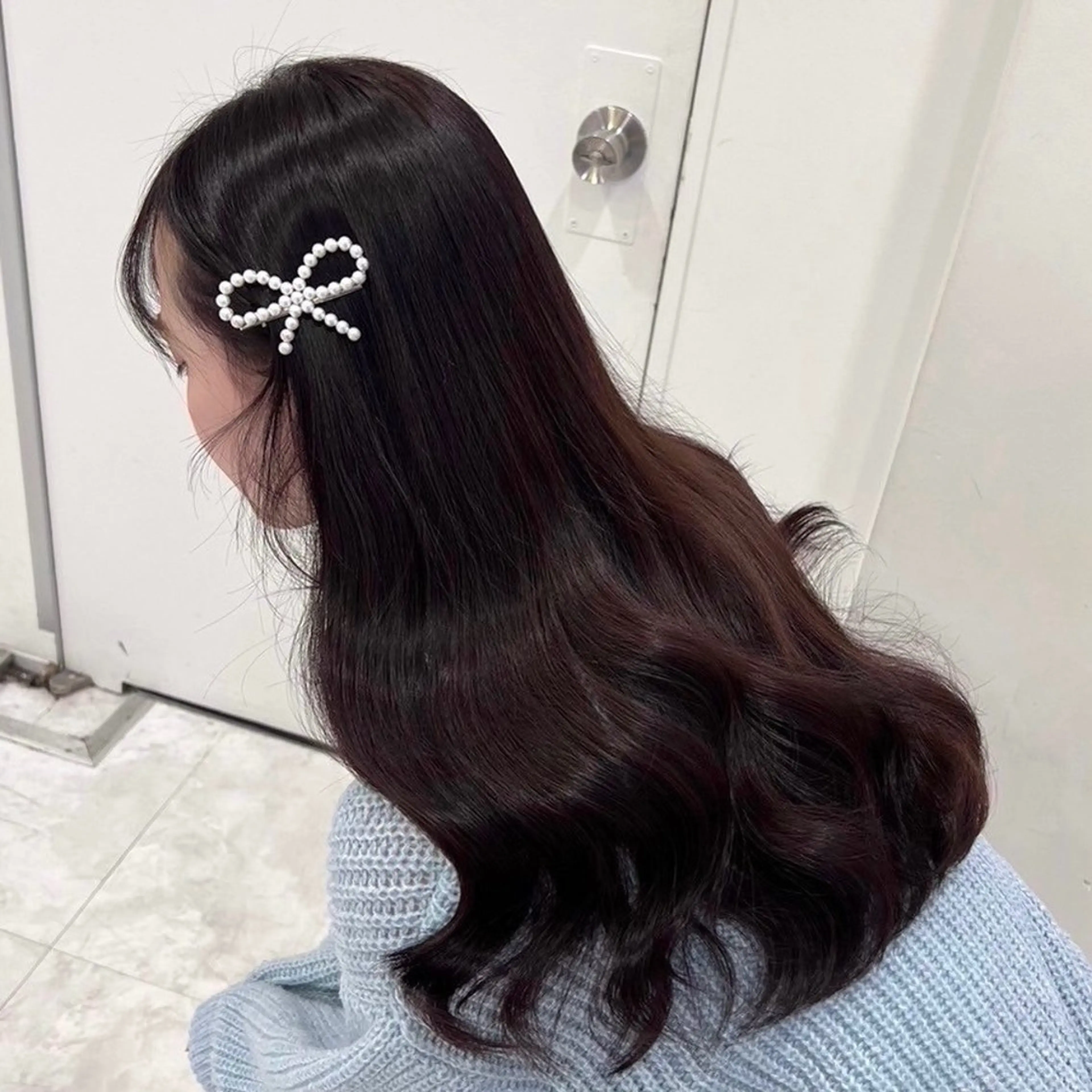 セミロング 🎀🧁ダメージレス 艶髪カラー🧁🎀のヘアスタイル