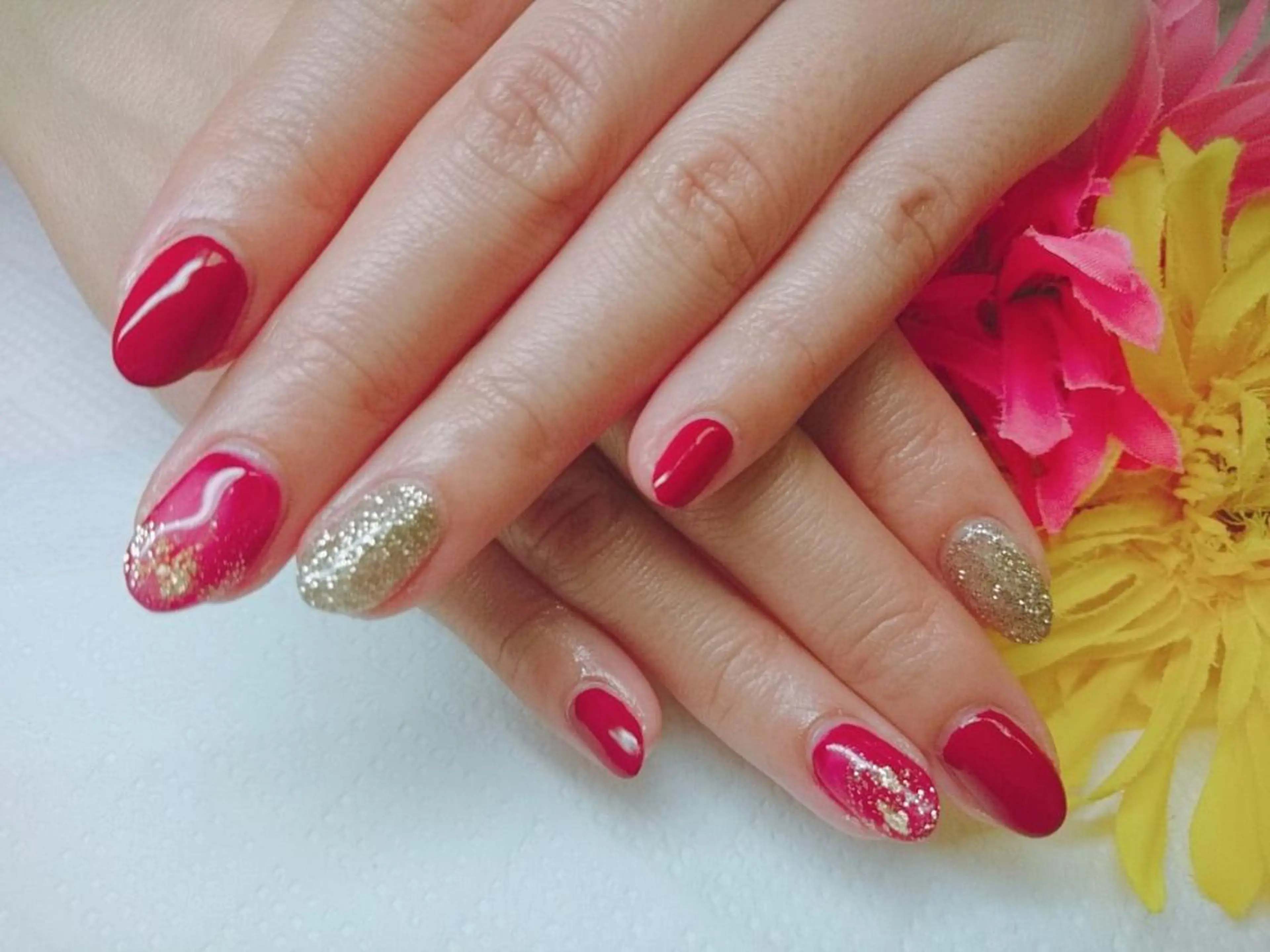 ネイル ラメ(グリッター) プライベートサロン RosyLily所属・プライベートサロン Rosy Lilyのネイルデザイン