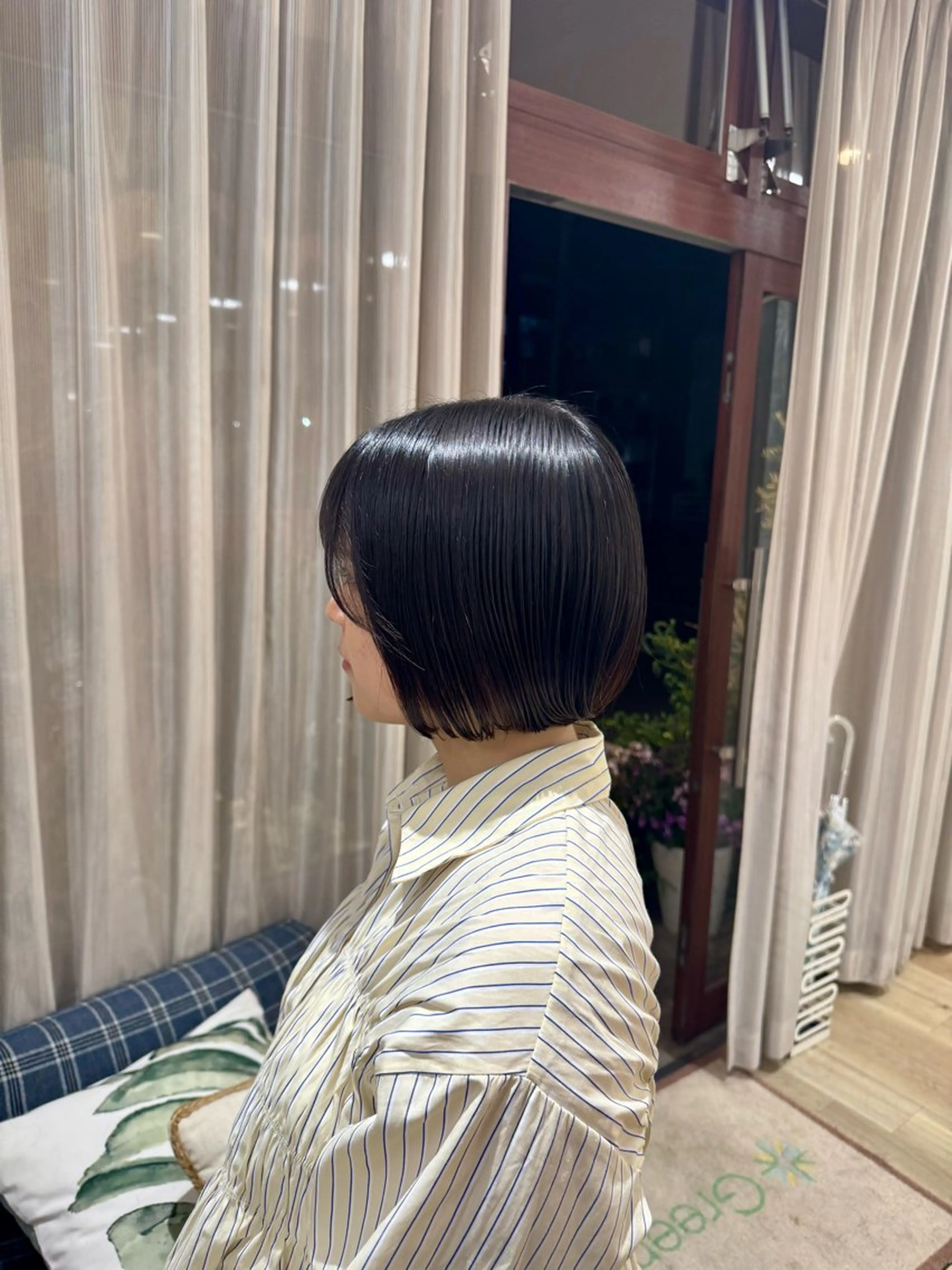 ミディアム カット 梶尾 悠人のヘアスタイル