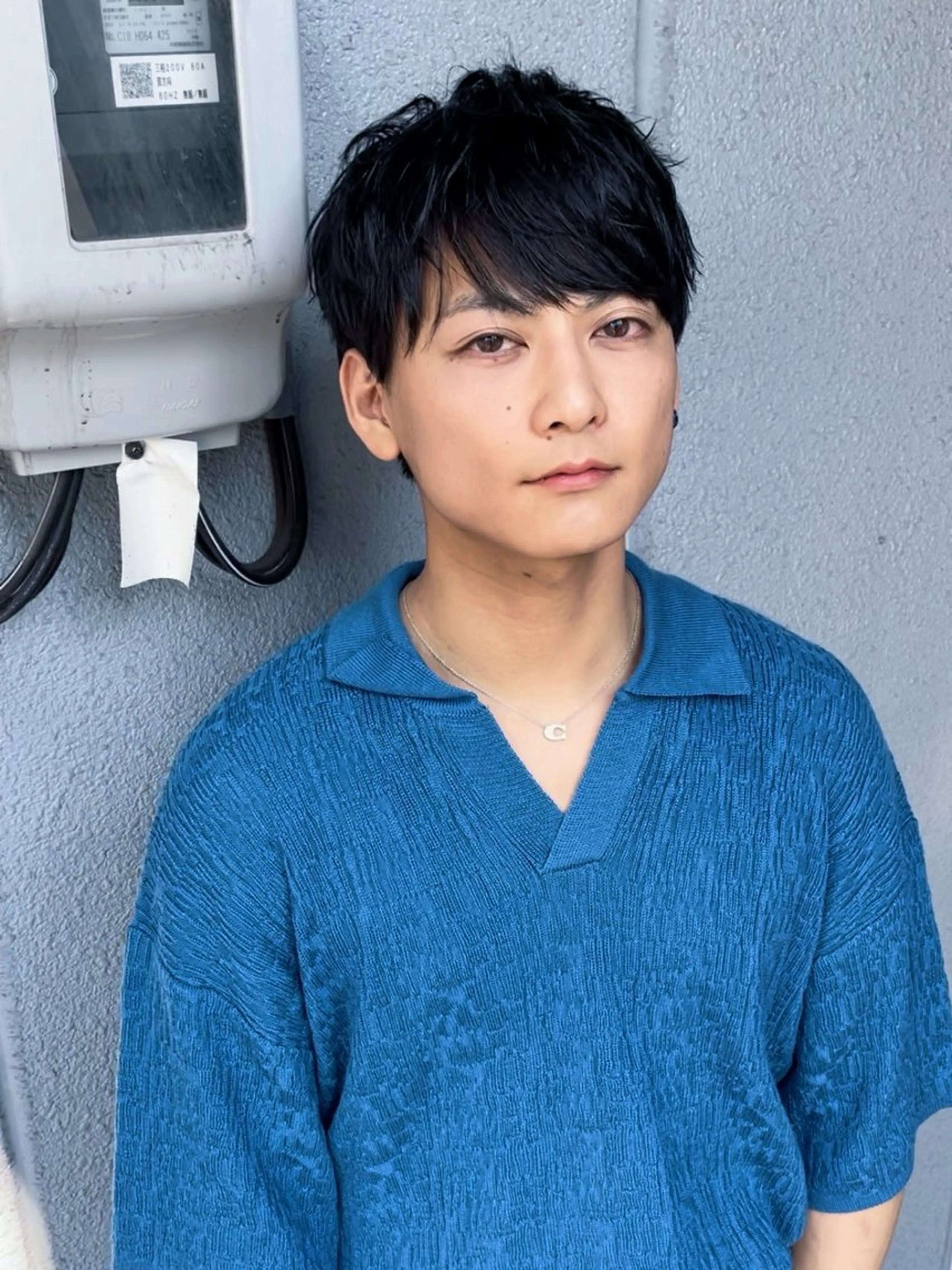 ショート パーマ メンズ メンズ特化/お任せ可 矢場町/モモコ🍑のヘアスタイル