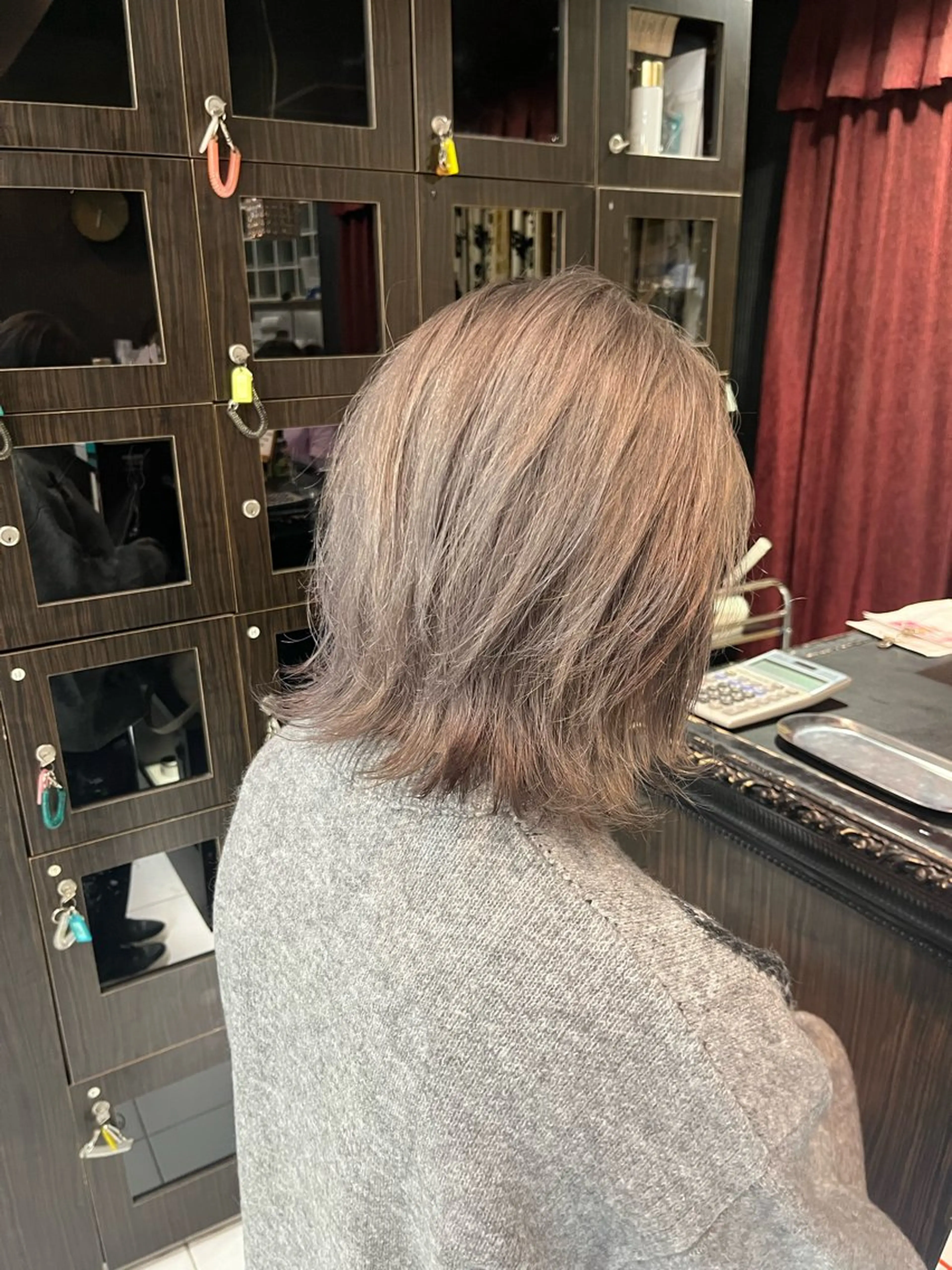 ミディアム カラー Eleanor立川北口所属・🦋YUI 髪質改善 ブリーチ　着付け🦋のヘアスタイル